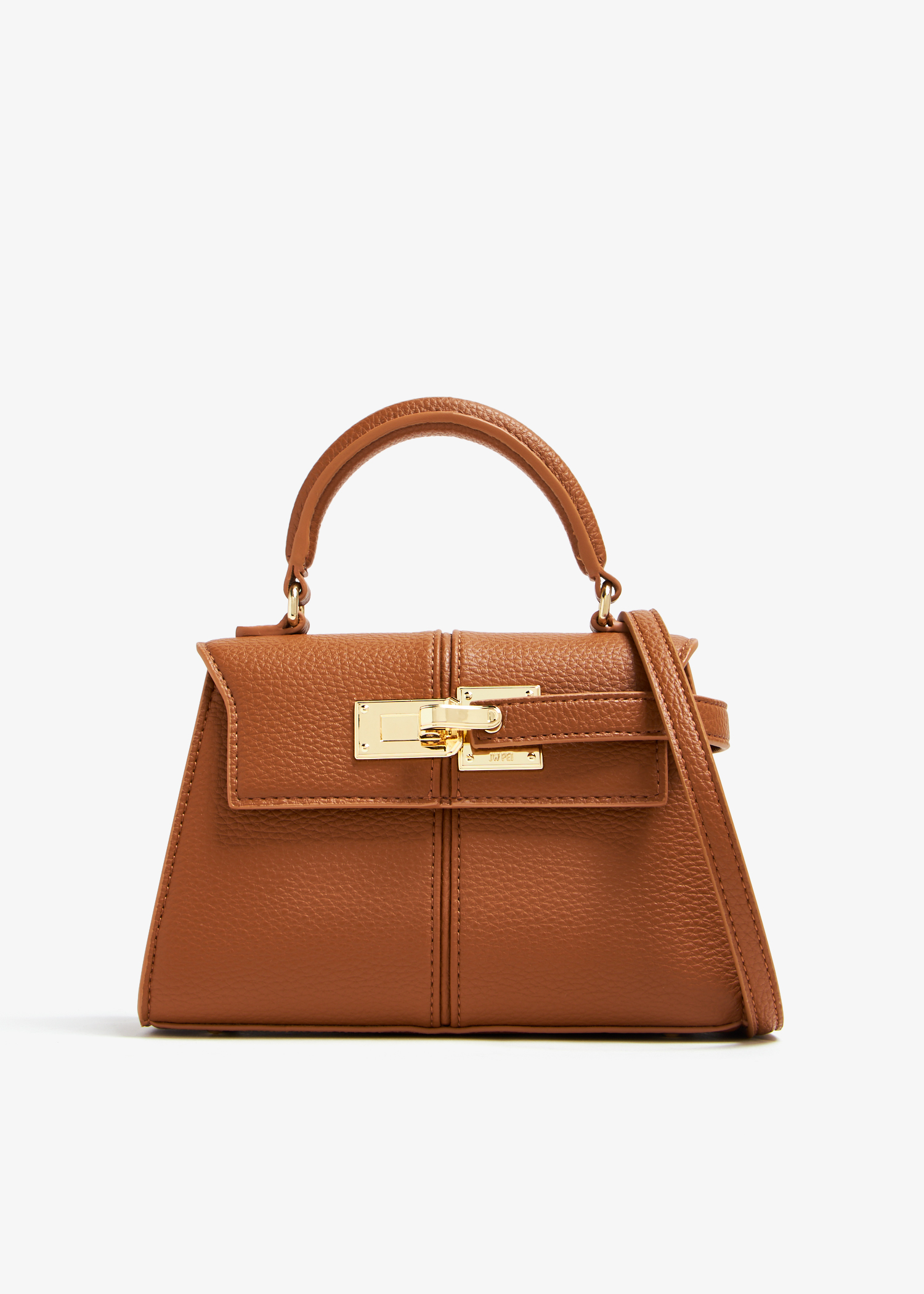 

Elise top-handle bag, Brown