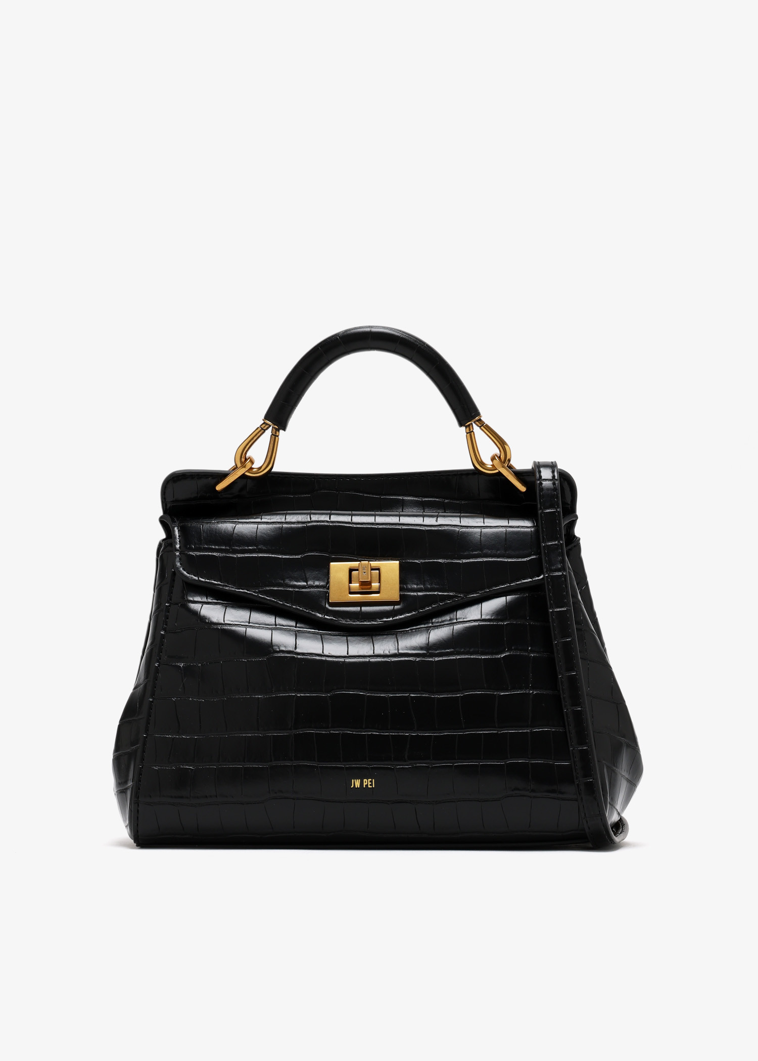 

Lucia top-handle bag, Black