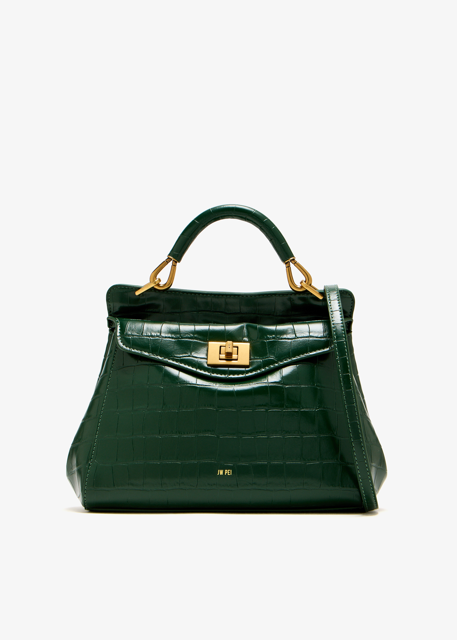 

Lucia classic top handle bag, Green