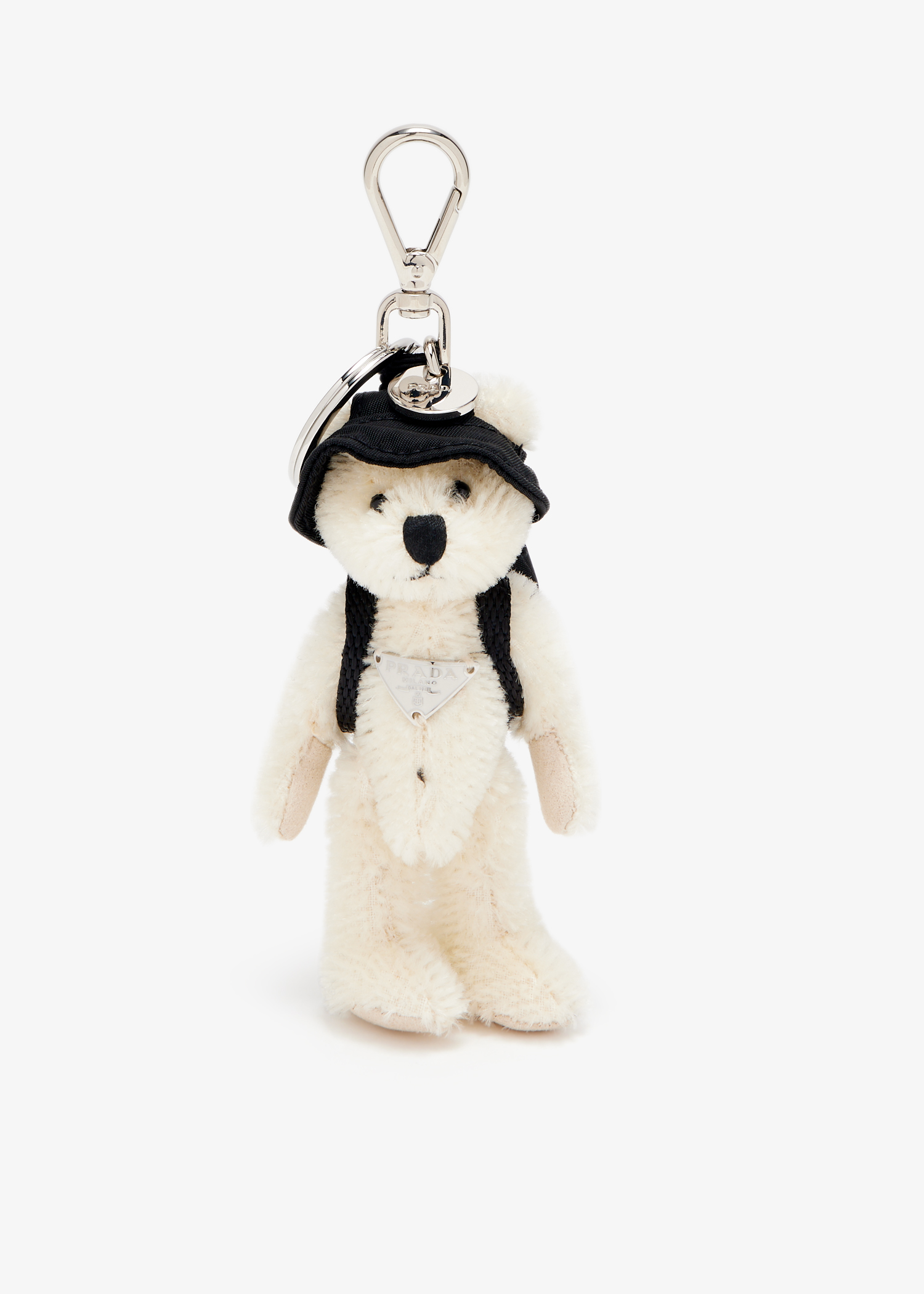 

Teddy bag charm, White