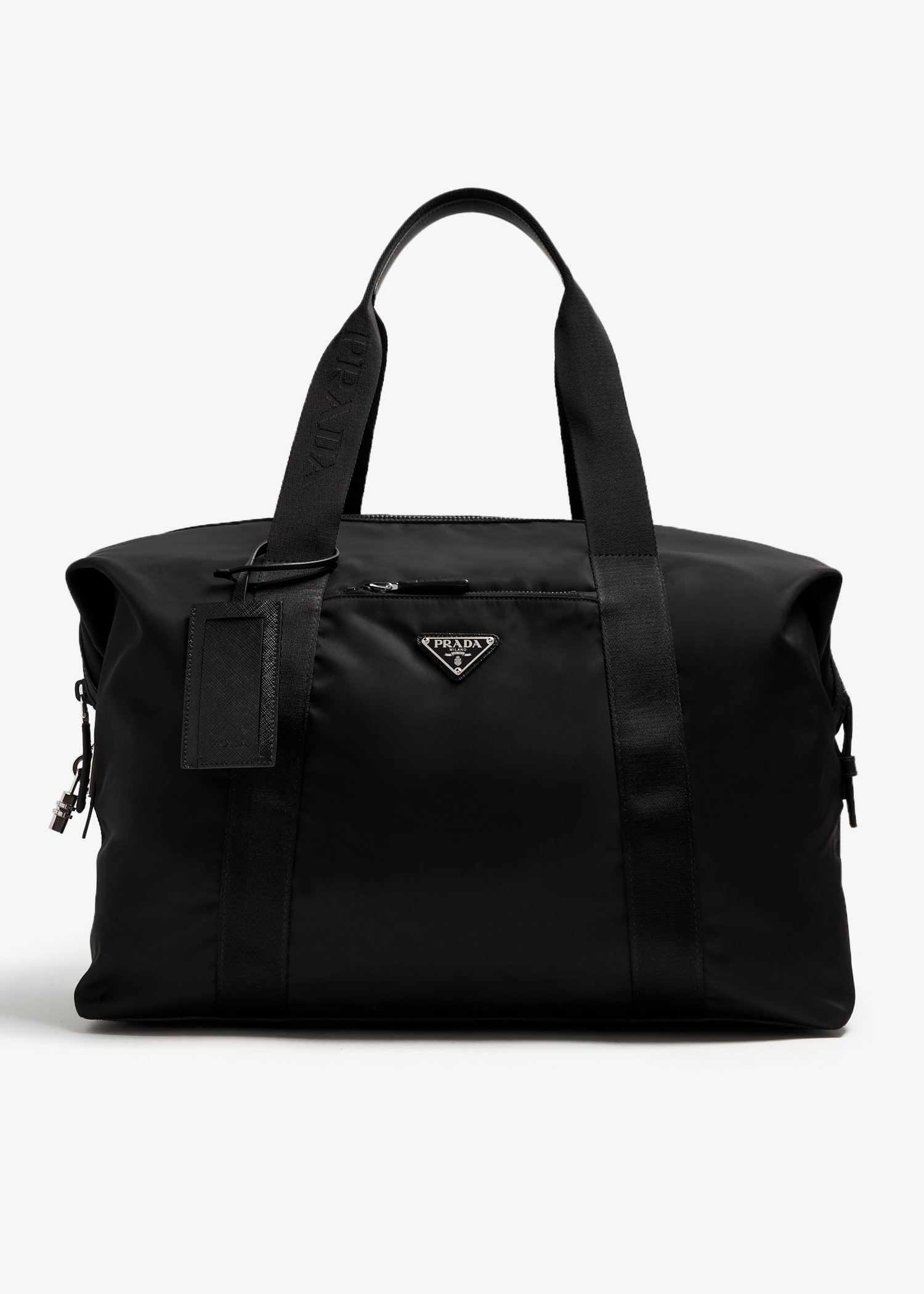 

Re-Nylon duffle bag, Black