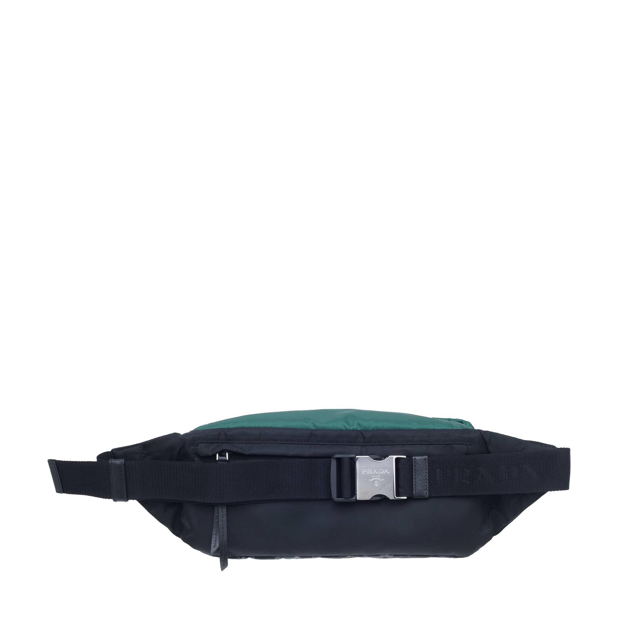 

Logo nylon belt bag, Blue