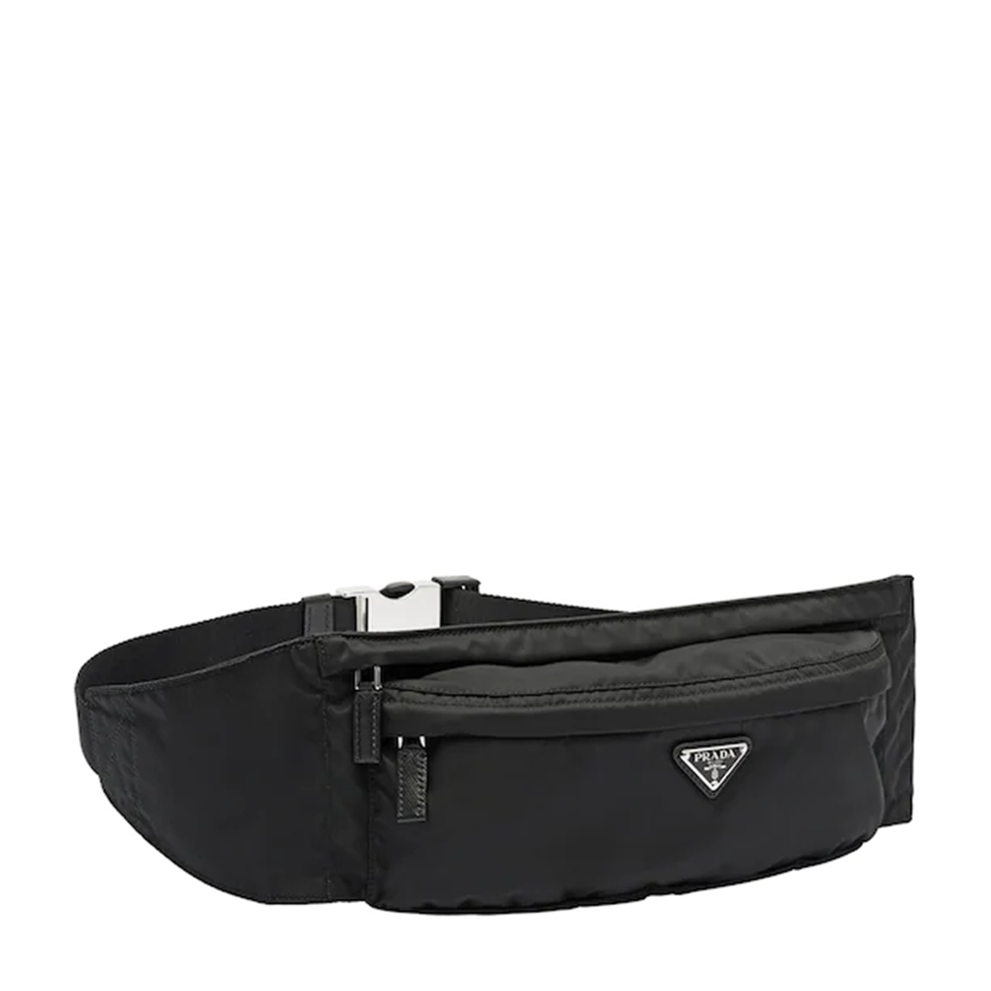 

Nylon belt bag, Black