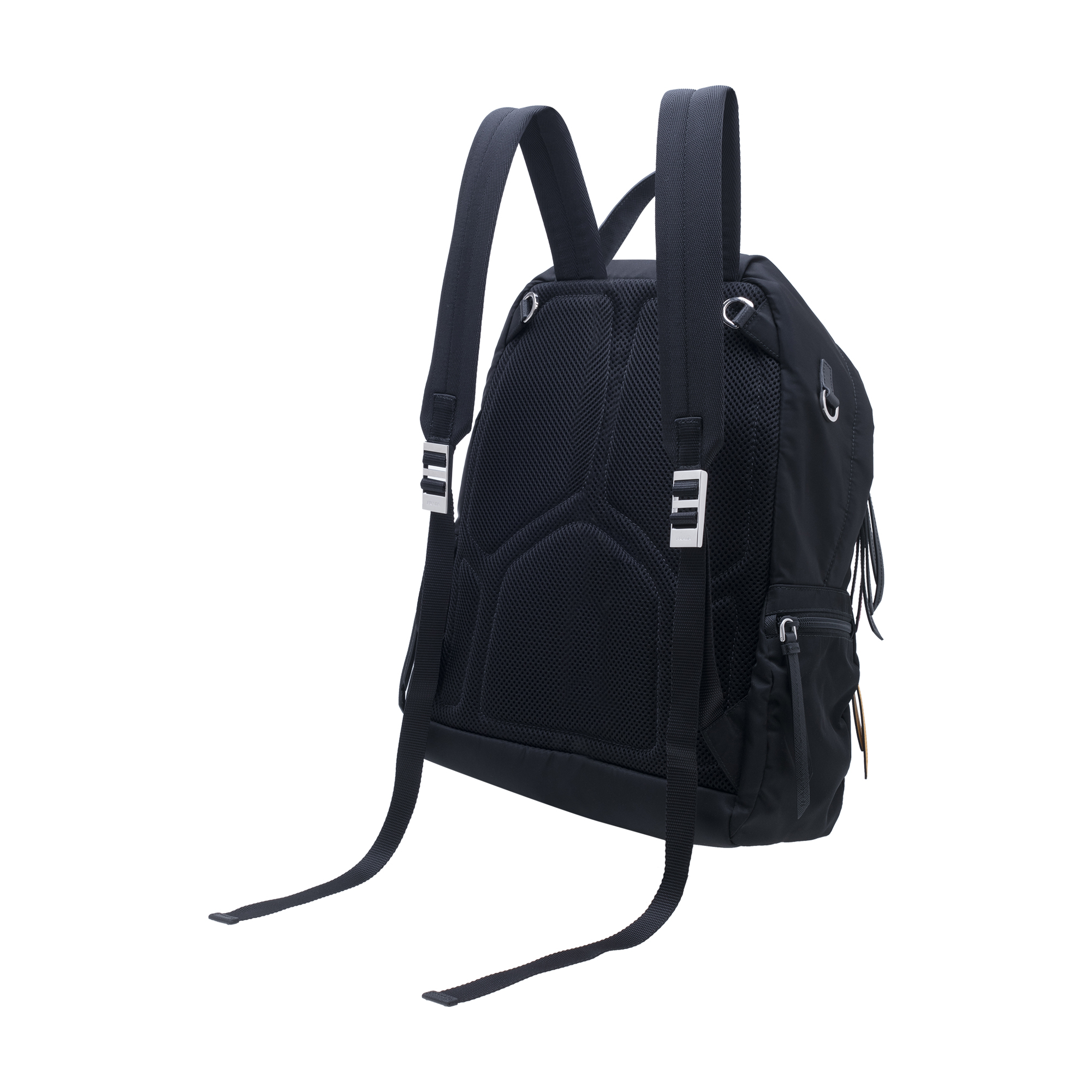 

Printed technical fabric backpack, Multi-coloured