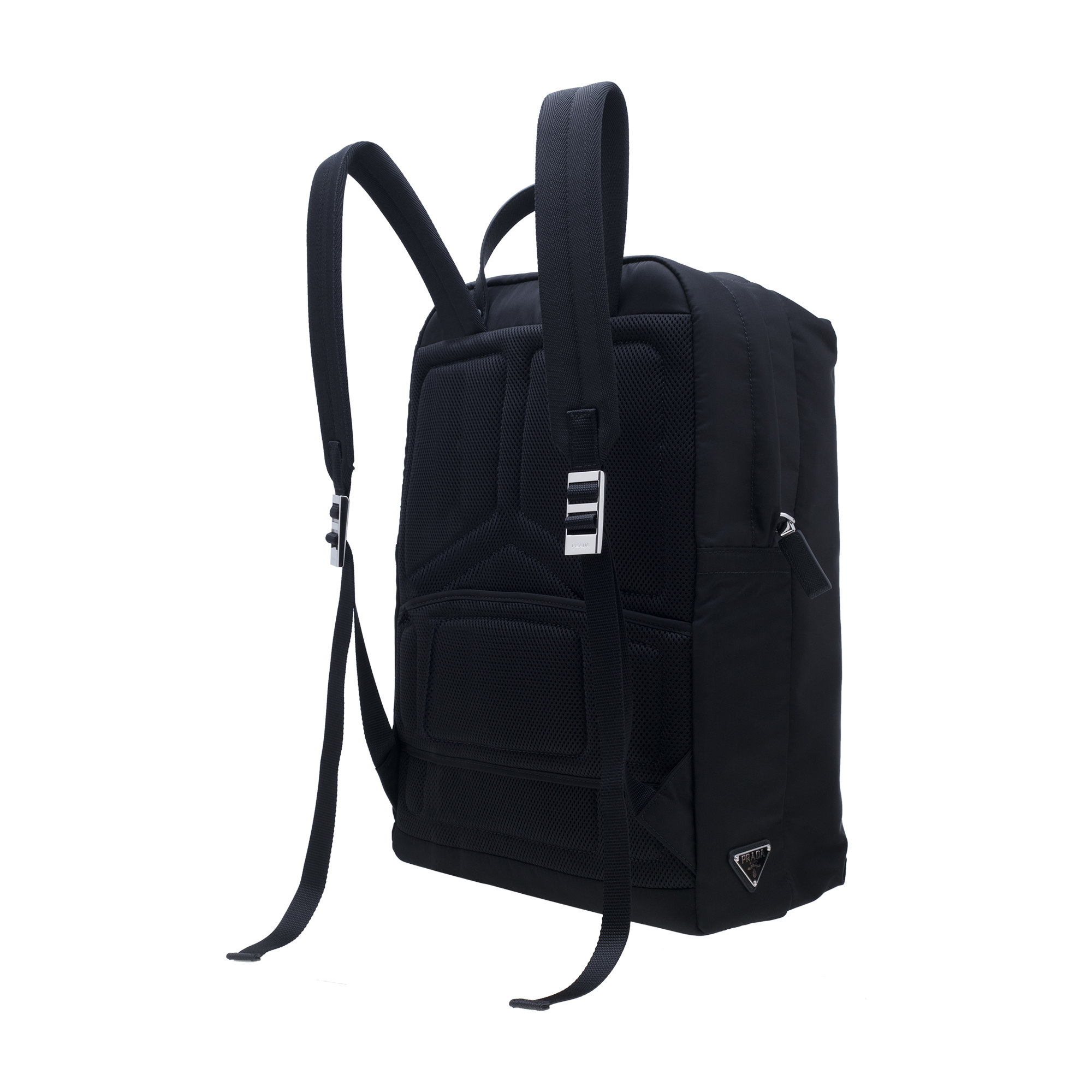 

Nylon backpack, Black