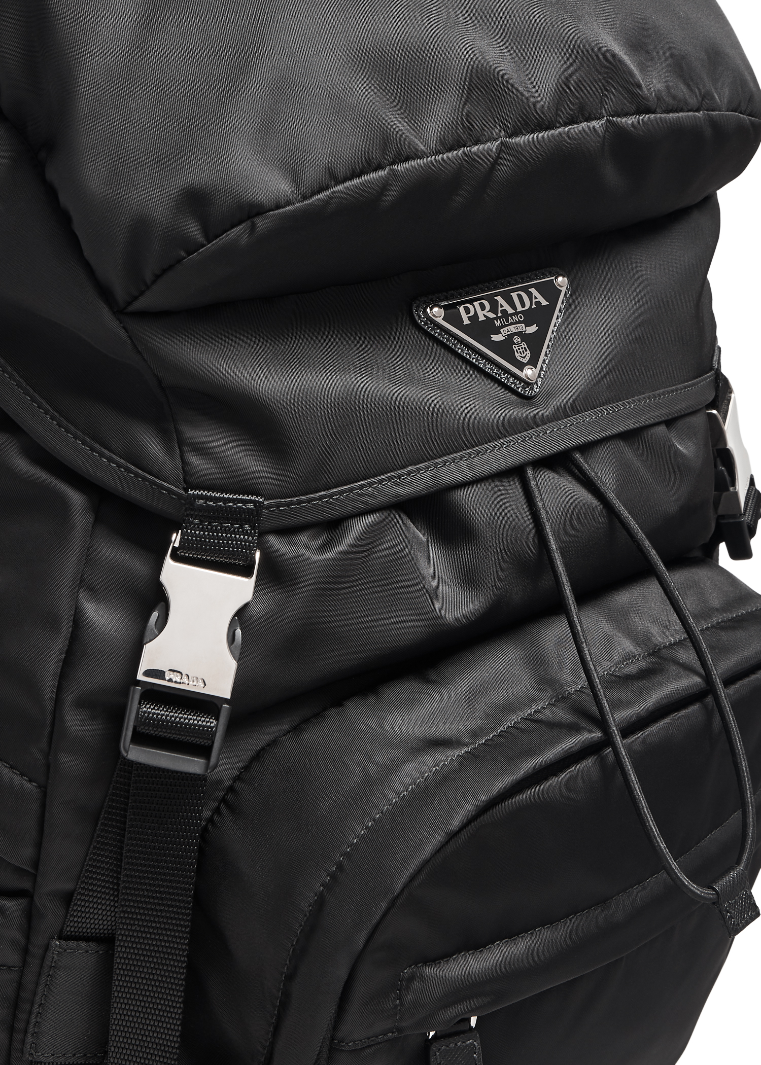 

Re-Nylon backpack, Black