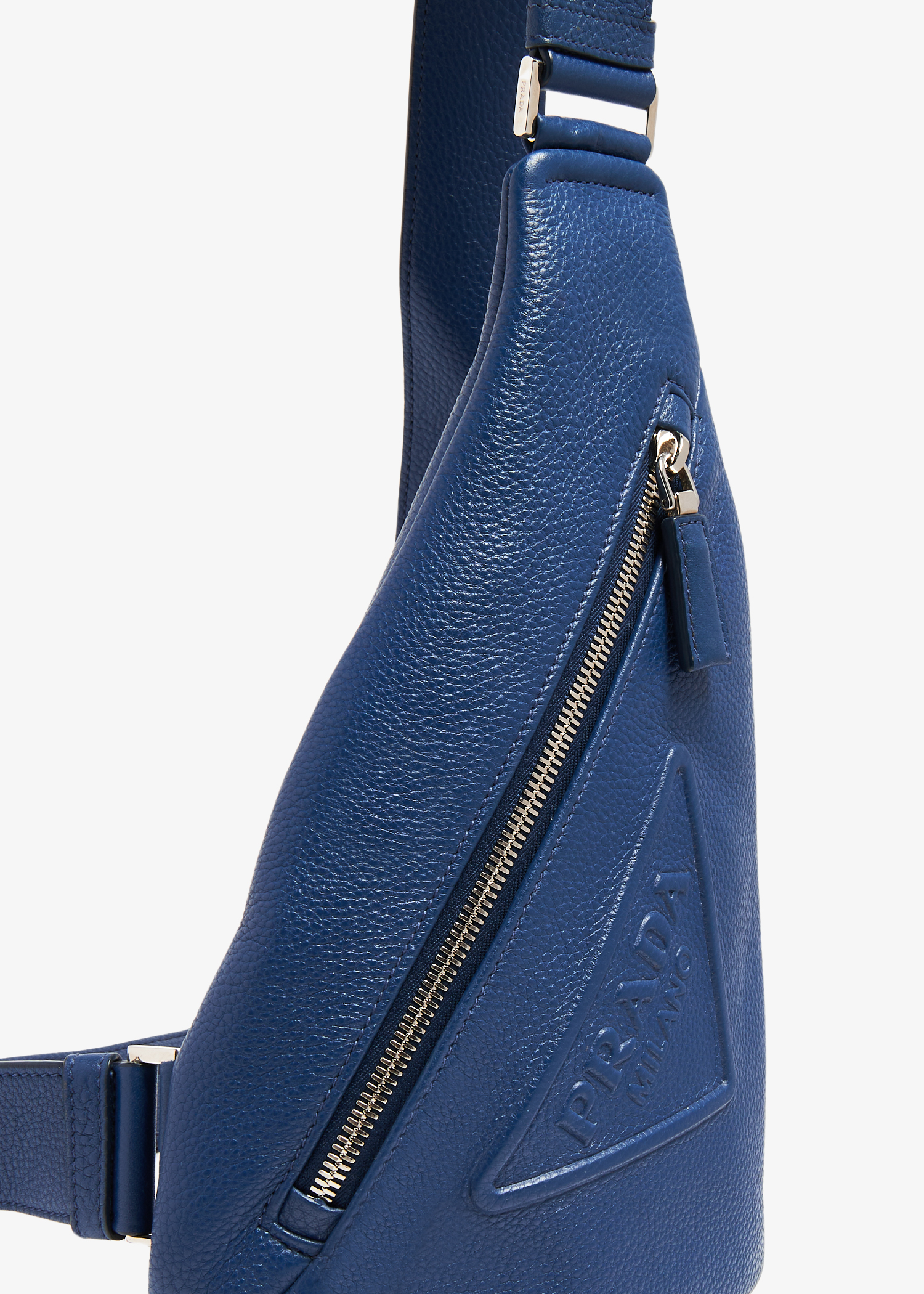 

Cross leather bag, Blue