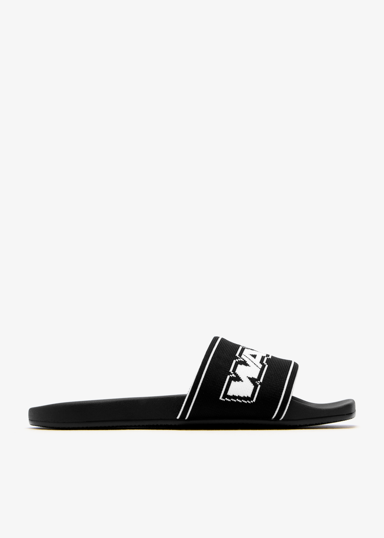 

Logo pool slides, Black