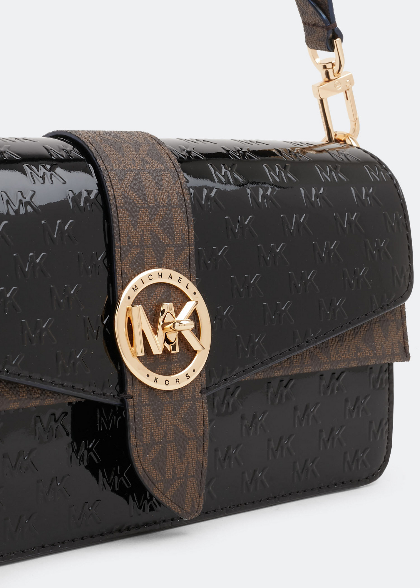 

Greenwich medium shoulder bag, Black