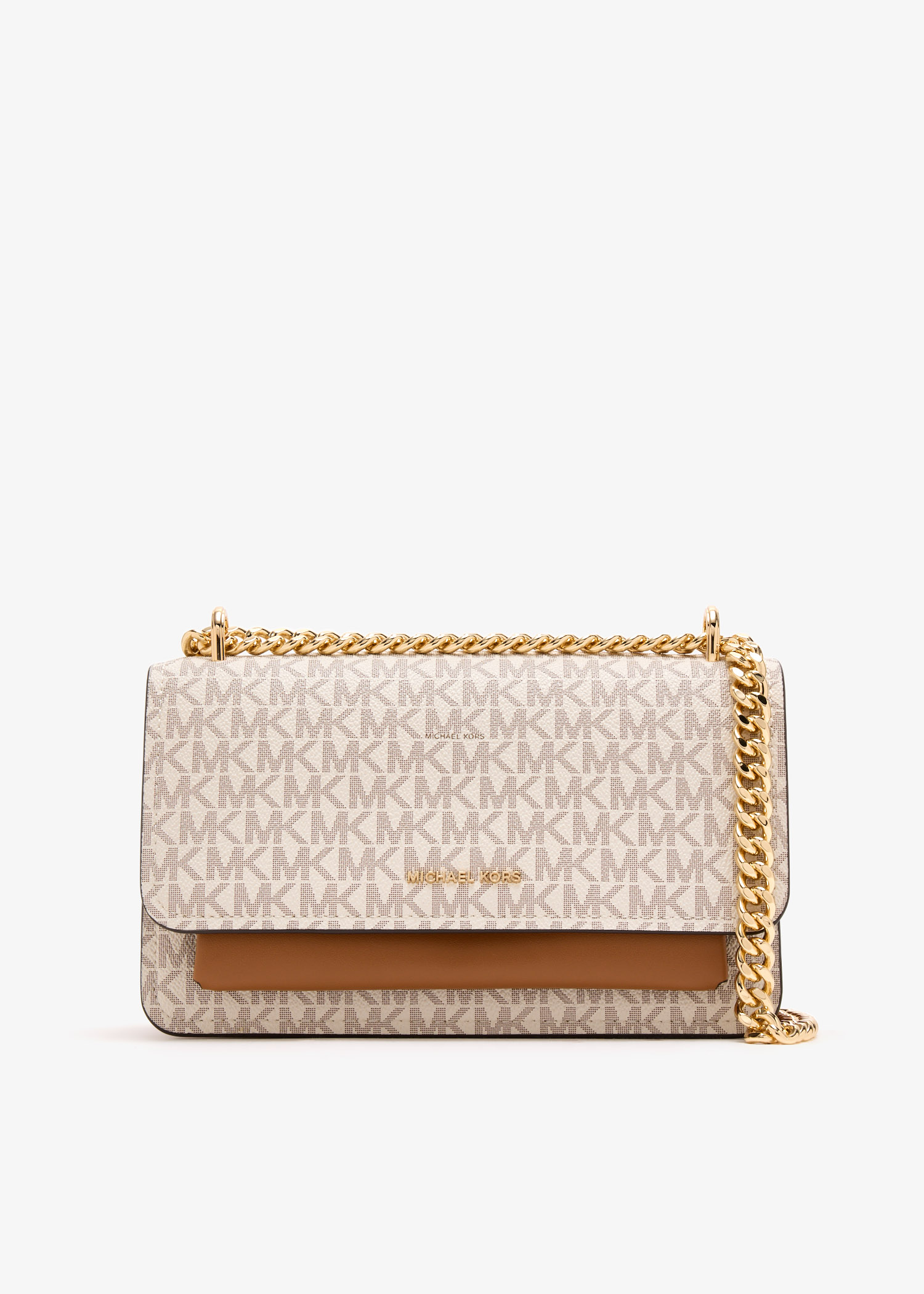 

Claire large shoulder bag, Cream