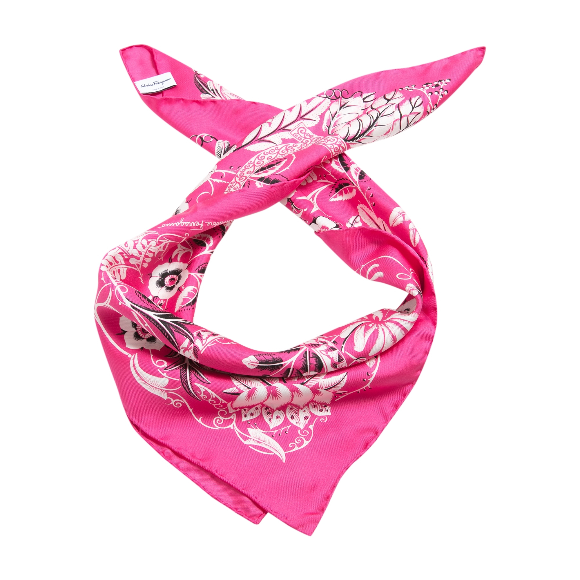 

Silk scarf, Pink