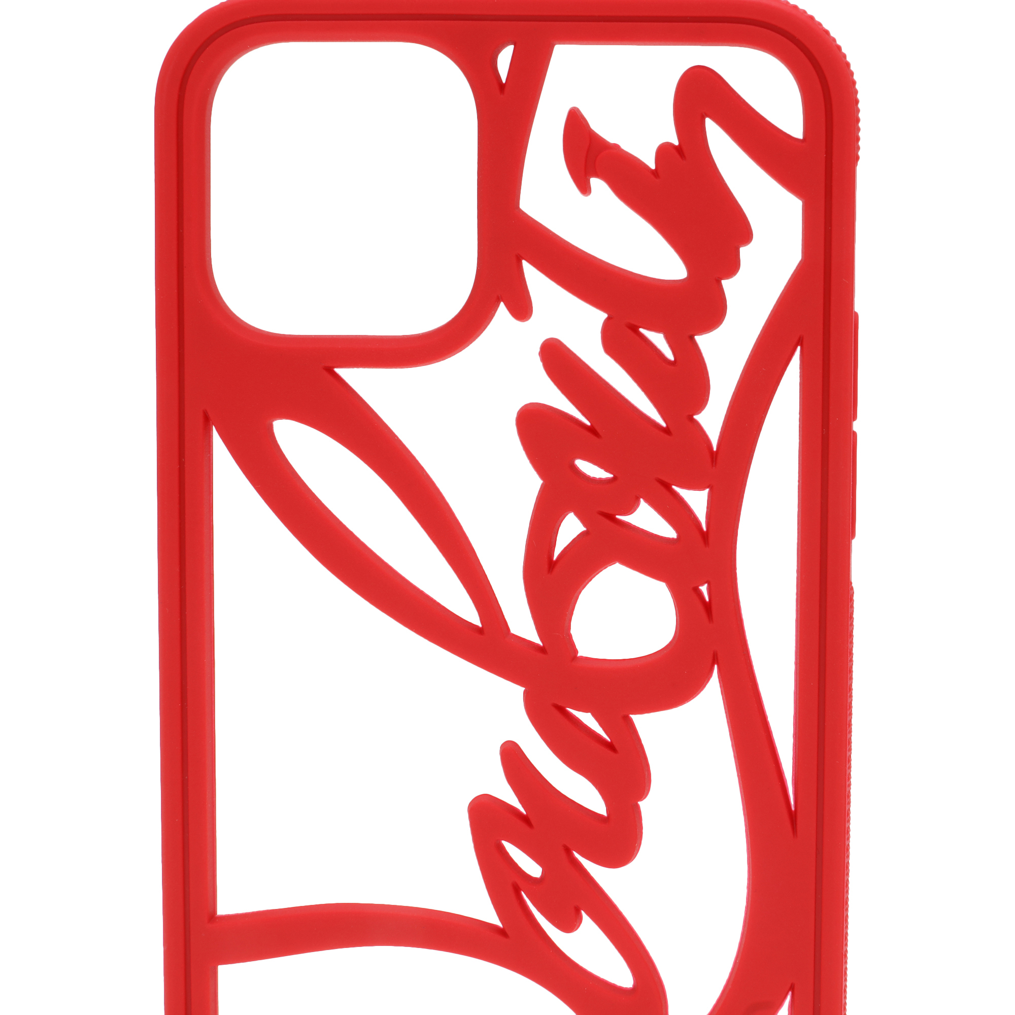 

Louboutin logo phone case, Red