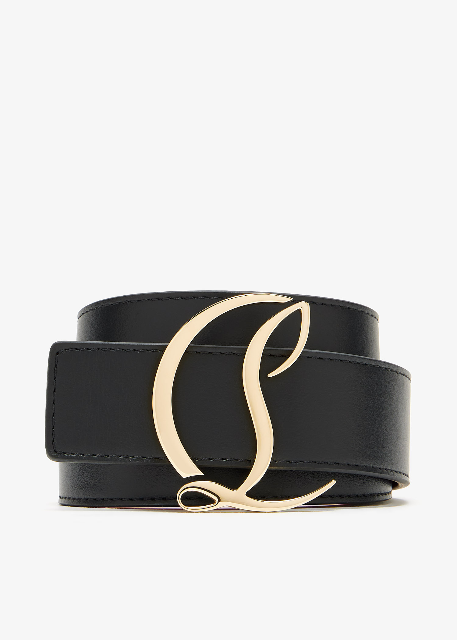 

CL logo belt, Black