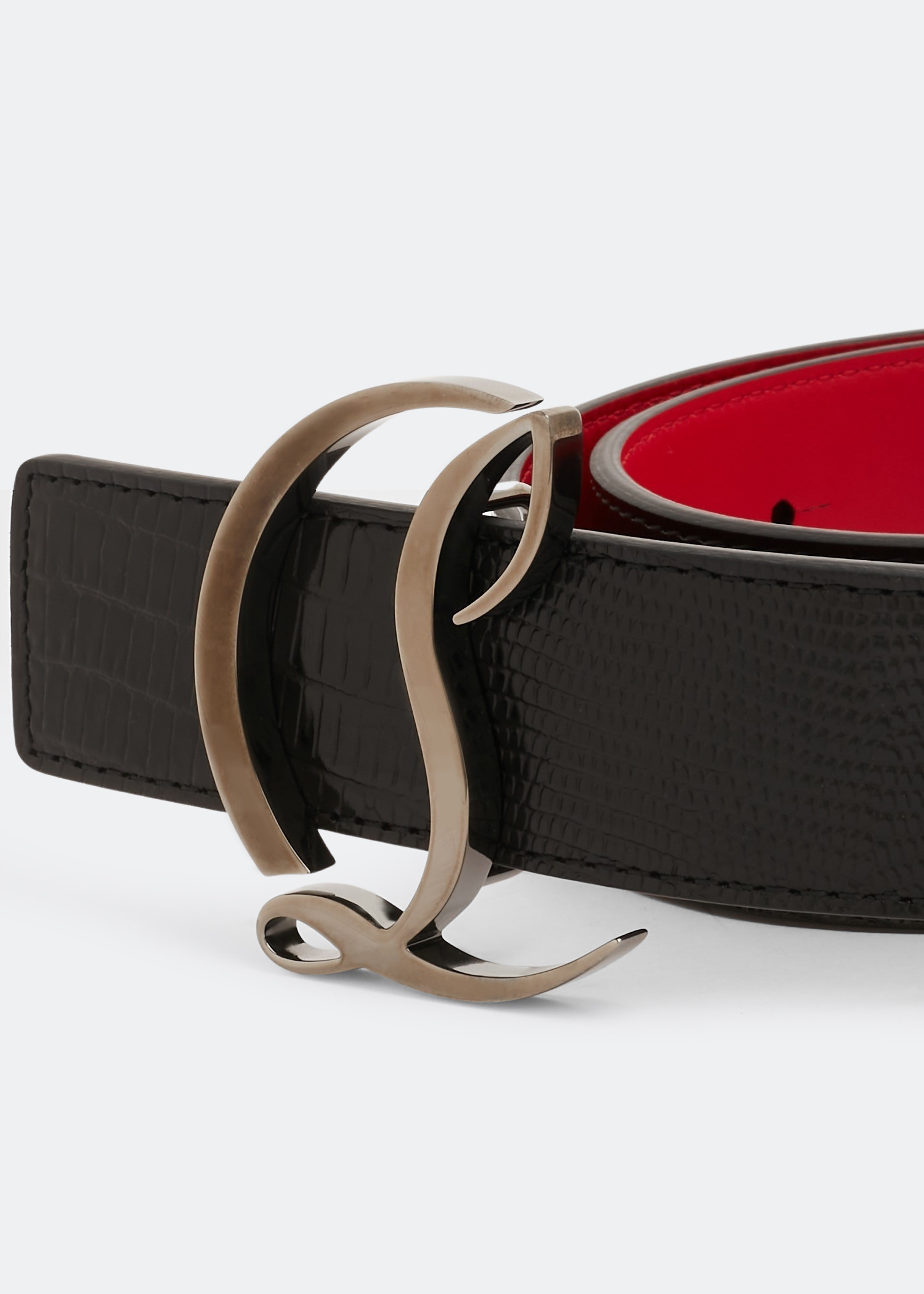 

CL Logo belt, Black
