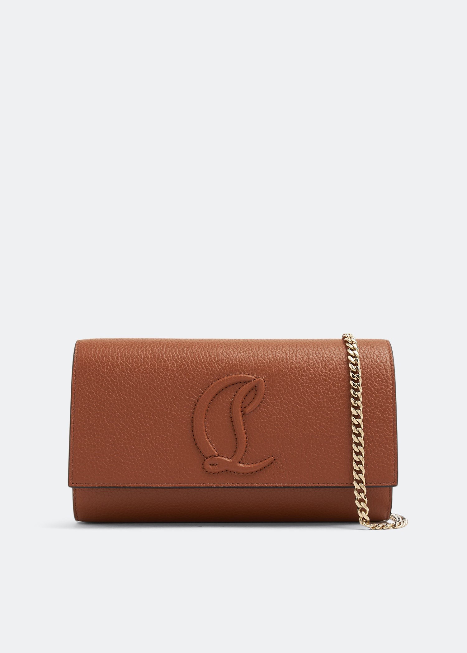 

By My Side chain wallet, Brown