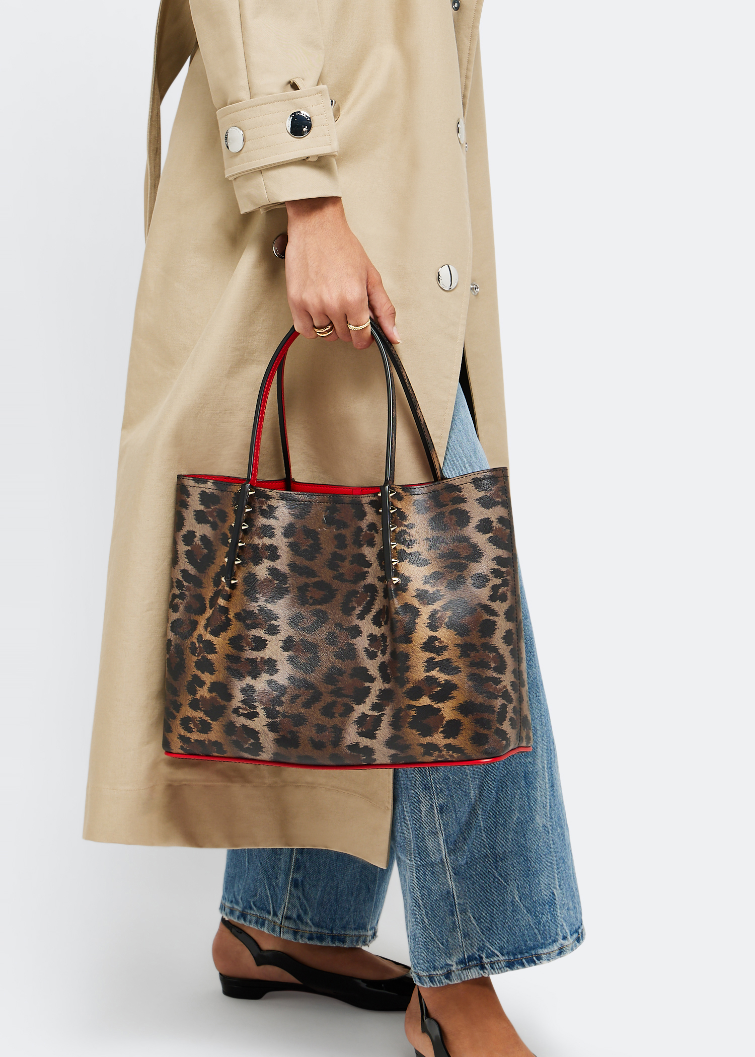 

Cabarock small tote bag, Animal print