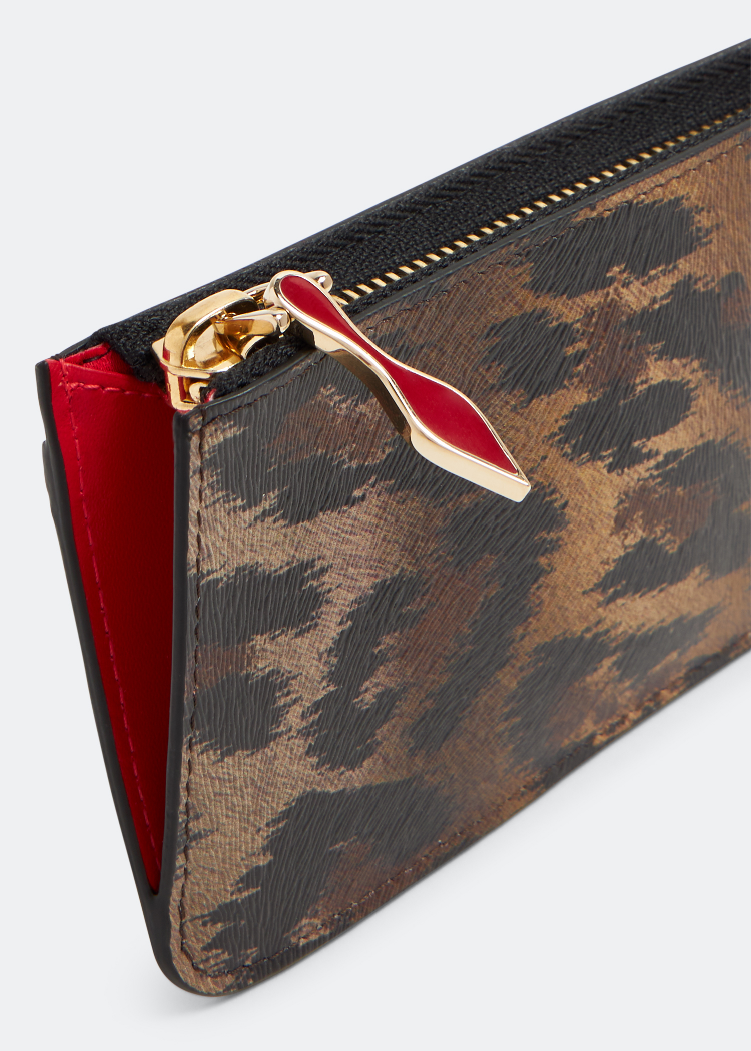 

Loubi54 card holder, Animal print