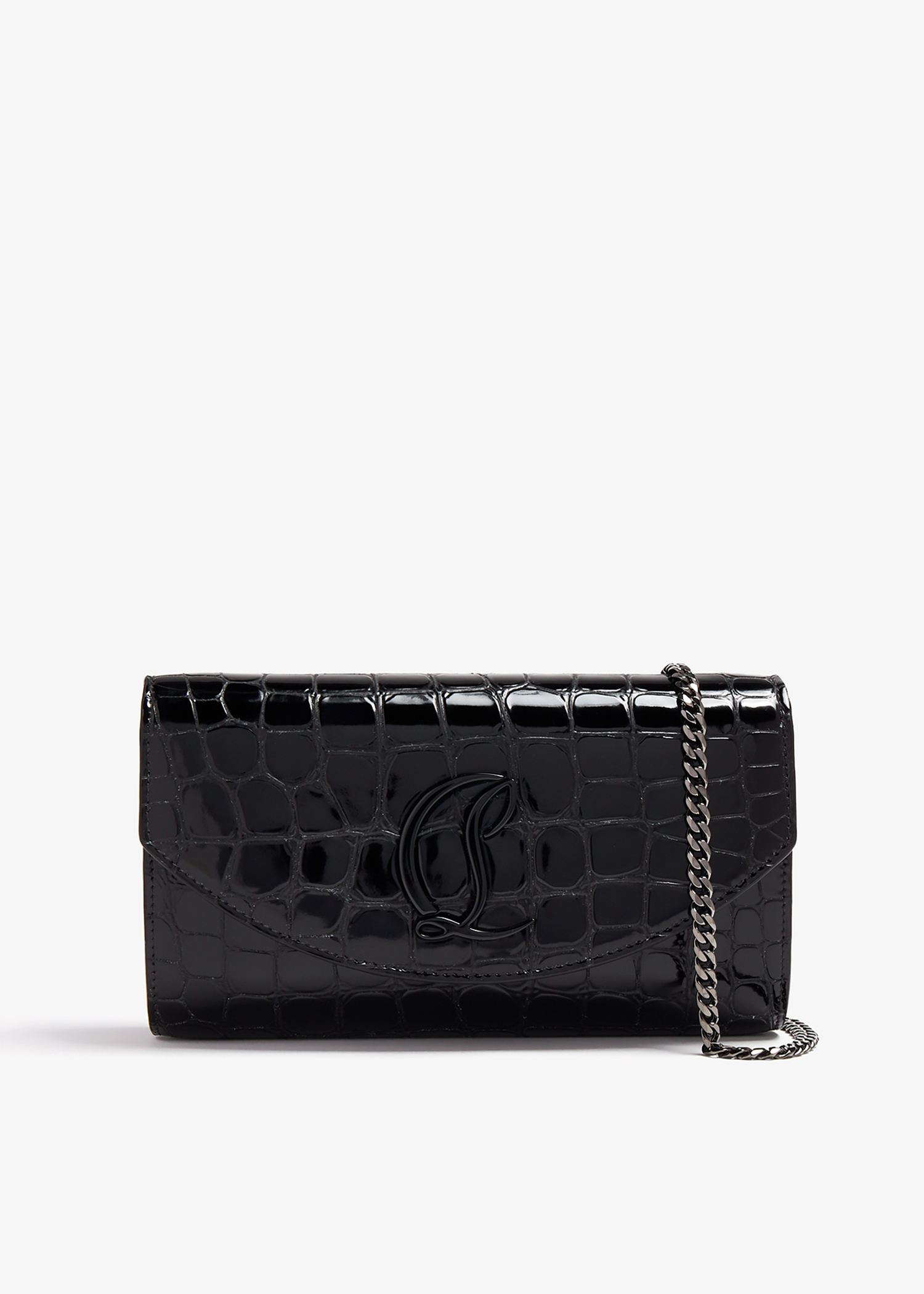 

Loubi54 chain wallet, Black