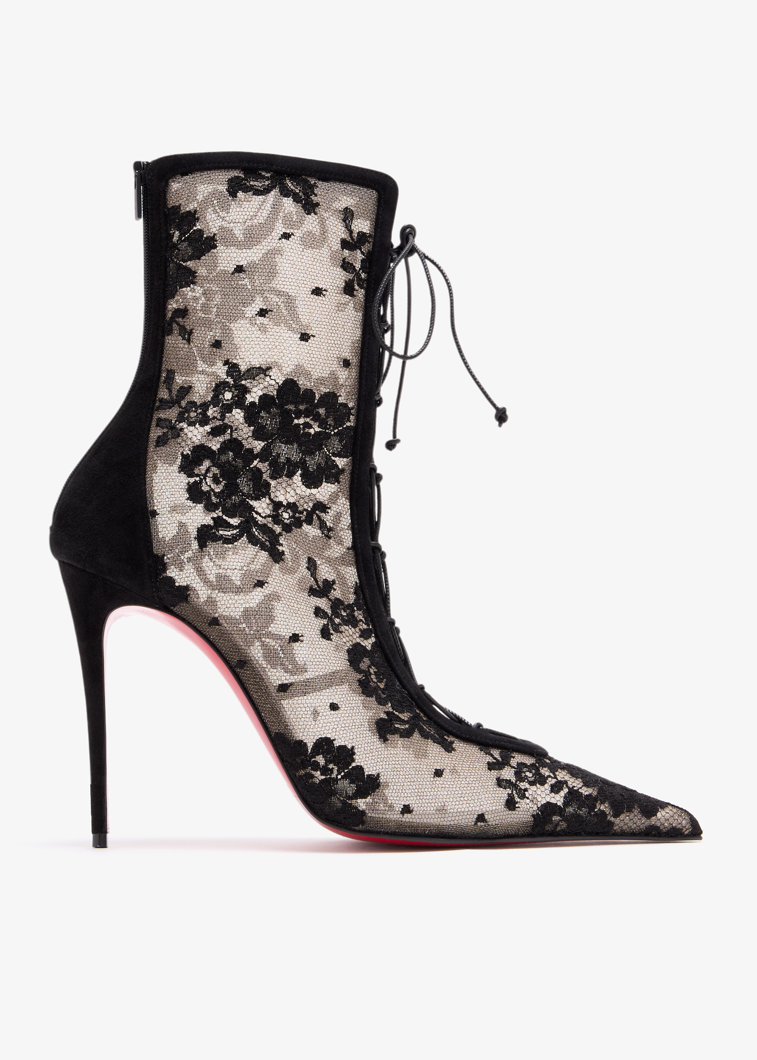 

KM Lace 100 booties, Black