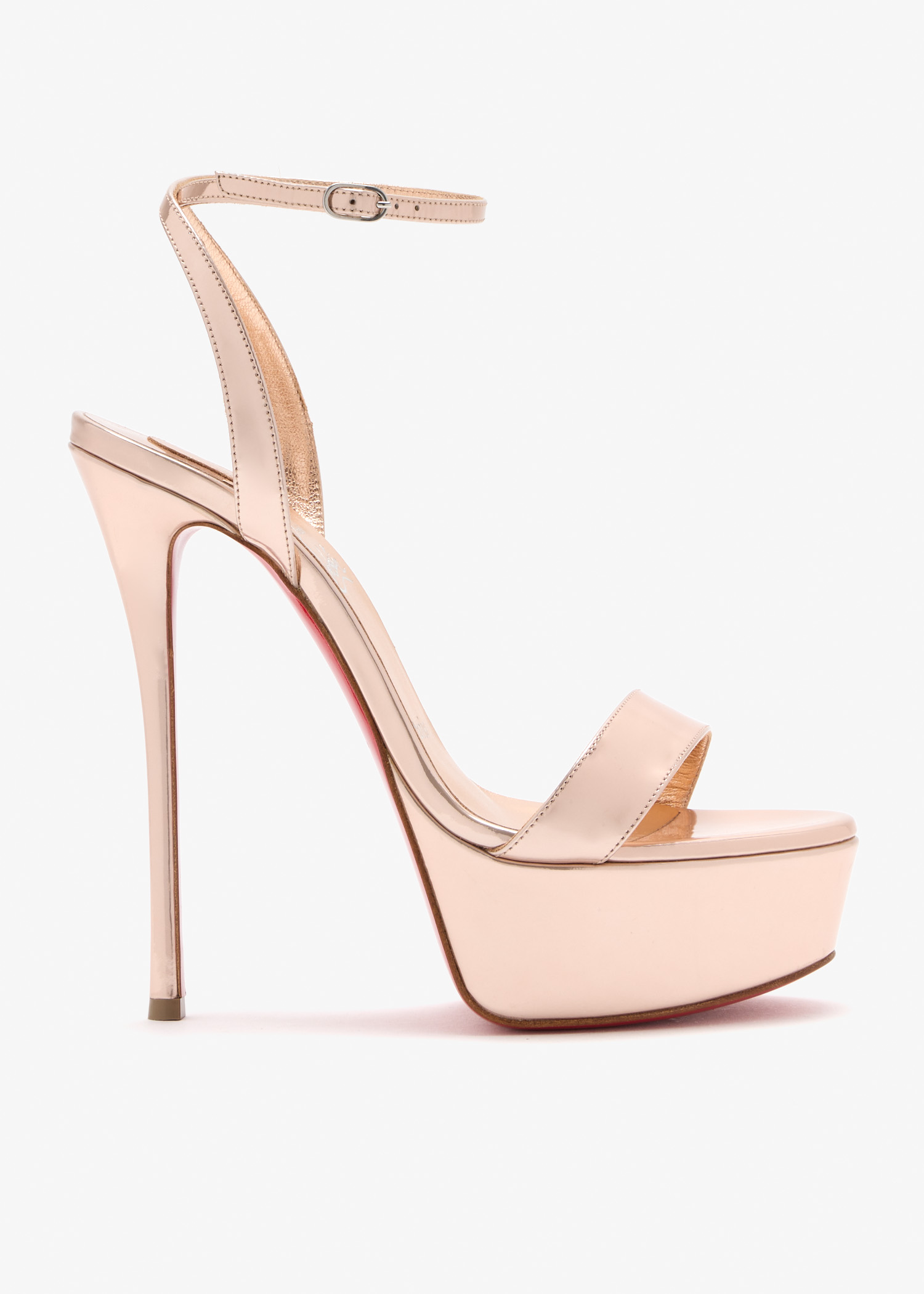 

Loubi Queen Alta sandals, Rose gold