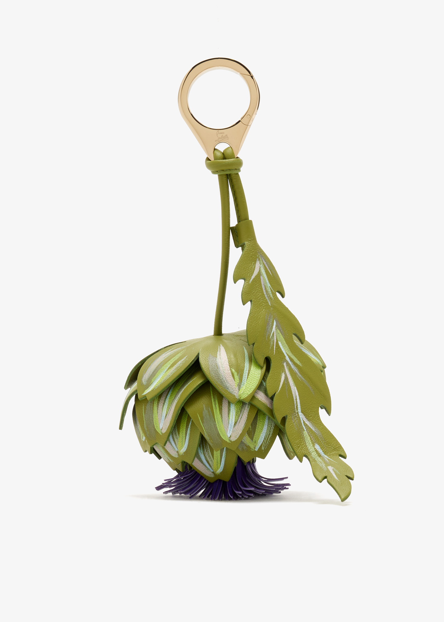 

Artichoke bag charm, Multicolored
