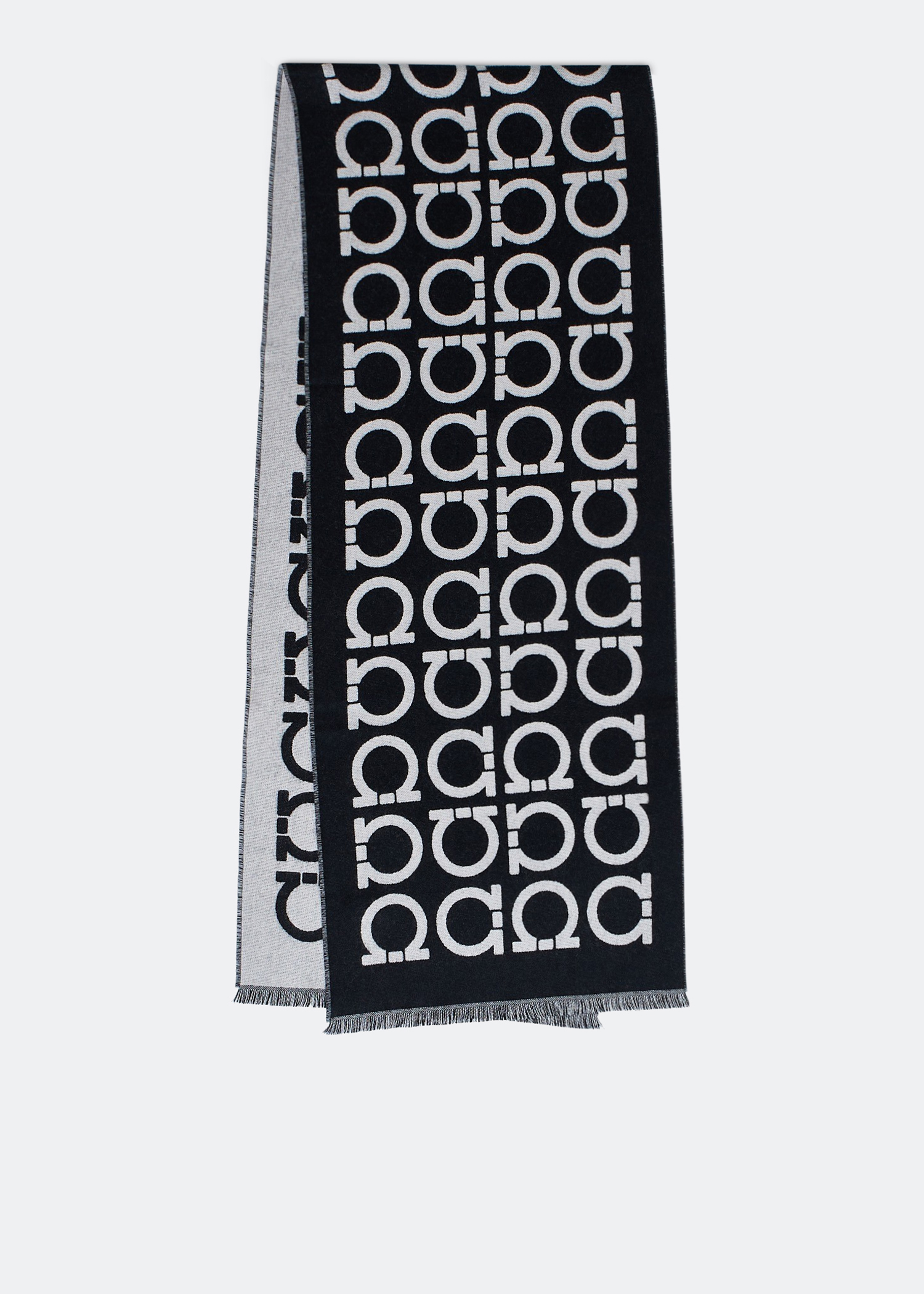 

Gancini scarf, Black