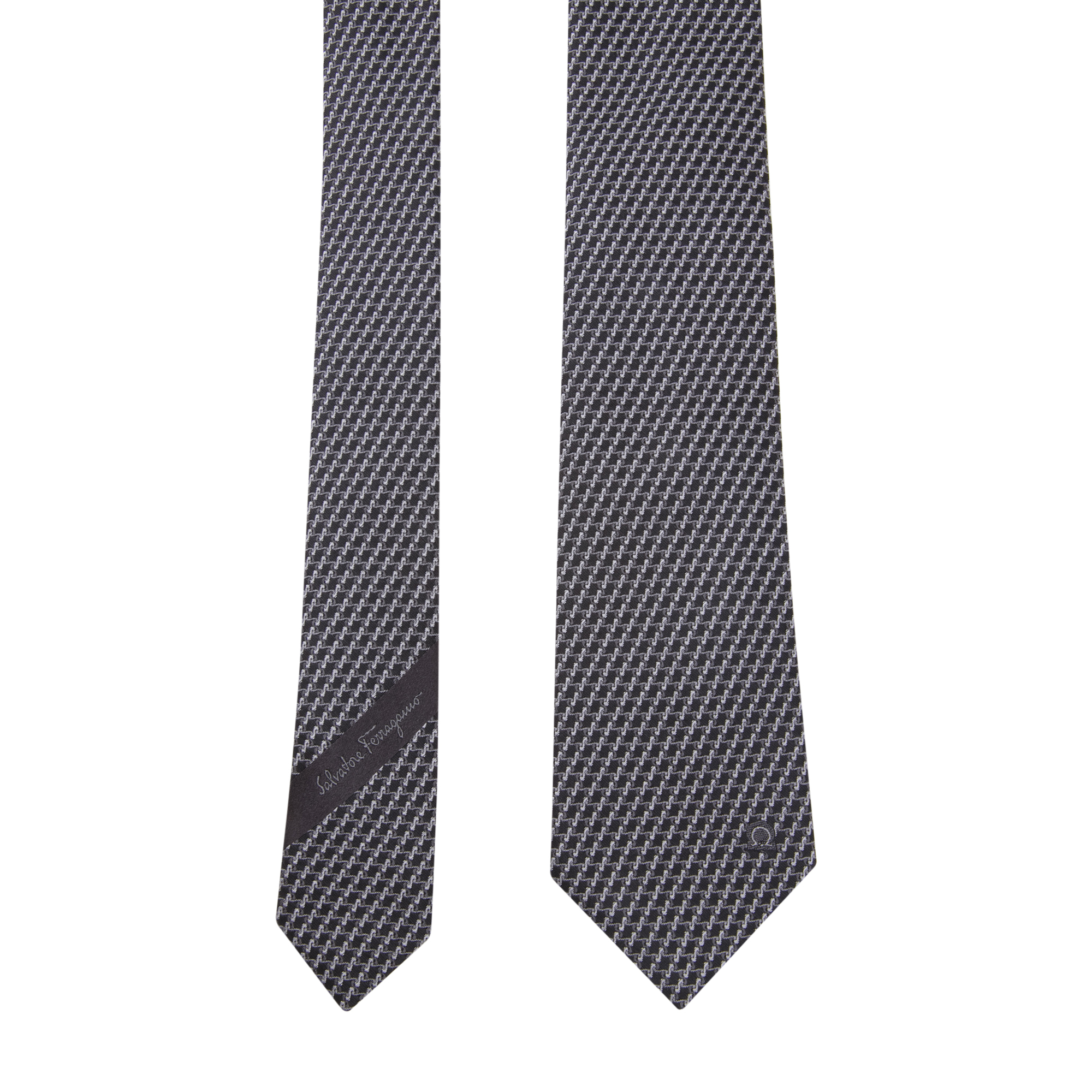 

Jacquard tie, Grey