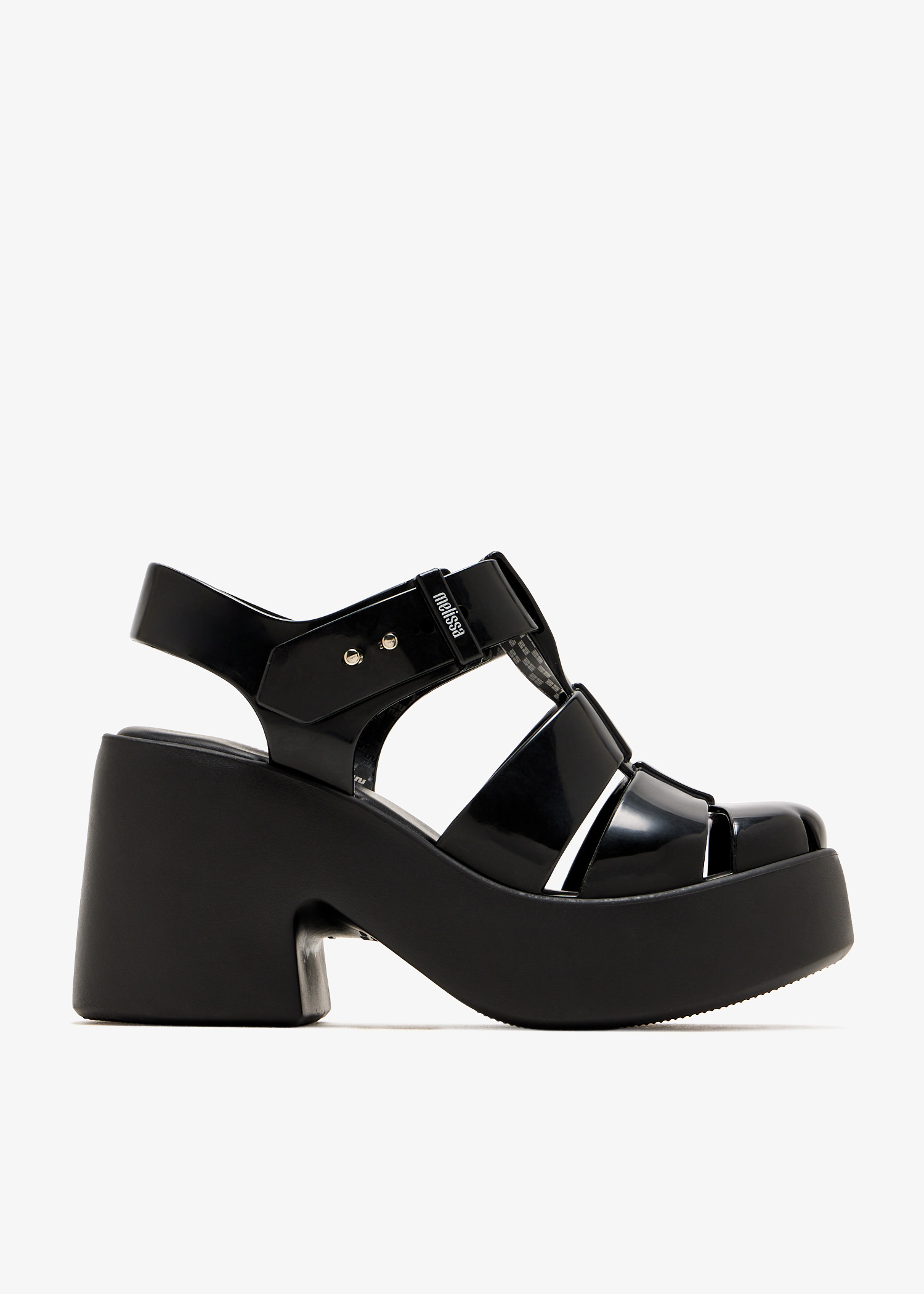 

Lulu platform sandals, Black