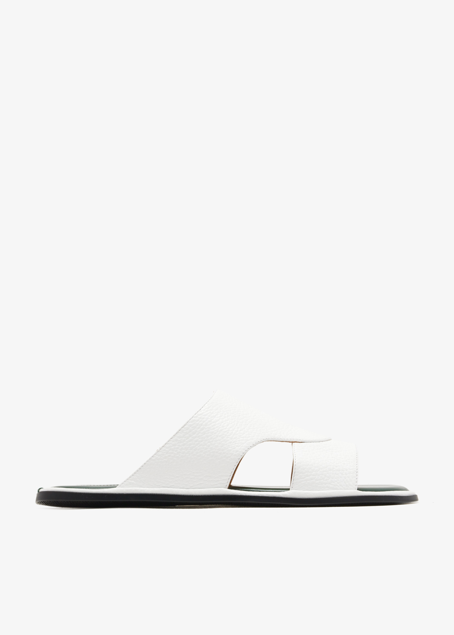 

Wave sandals, White