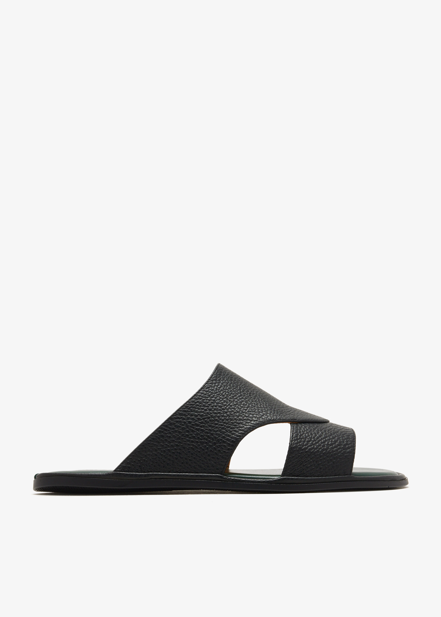 

Wave sandals, Black