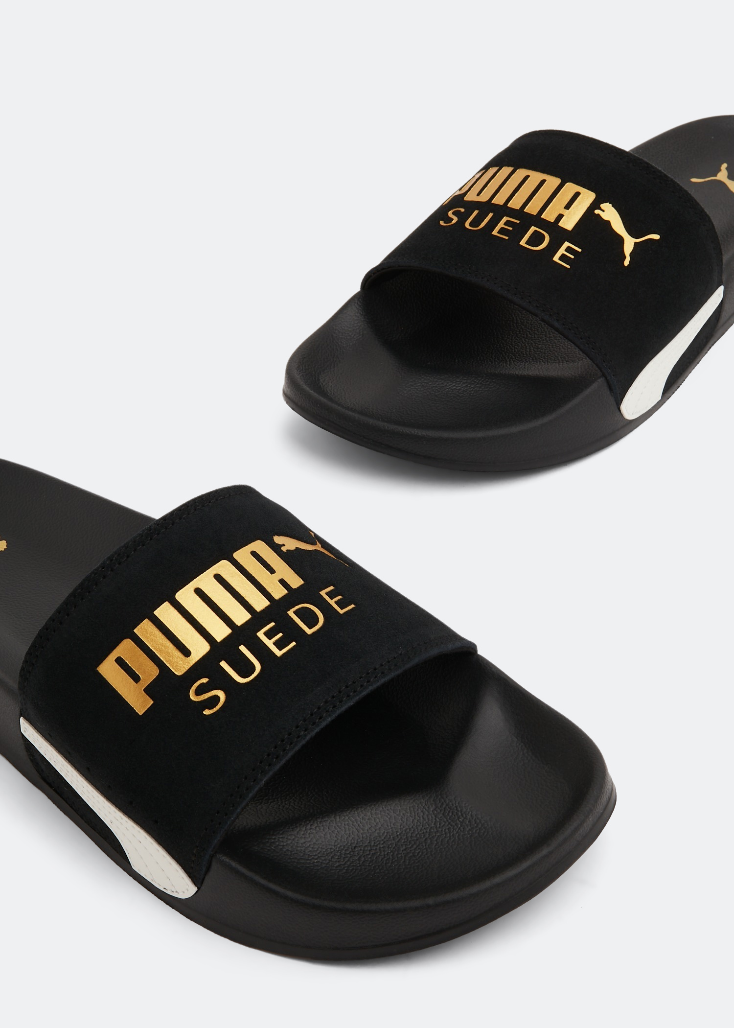 

Leadcat 2.0 suede slides, Black