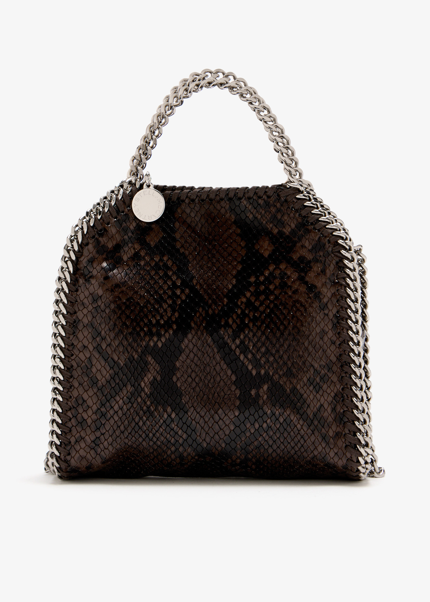 

Falabella tiny tote bag, Animal printed