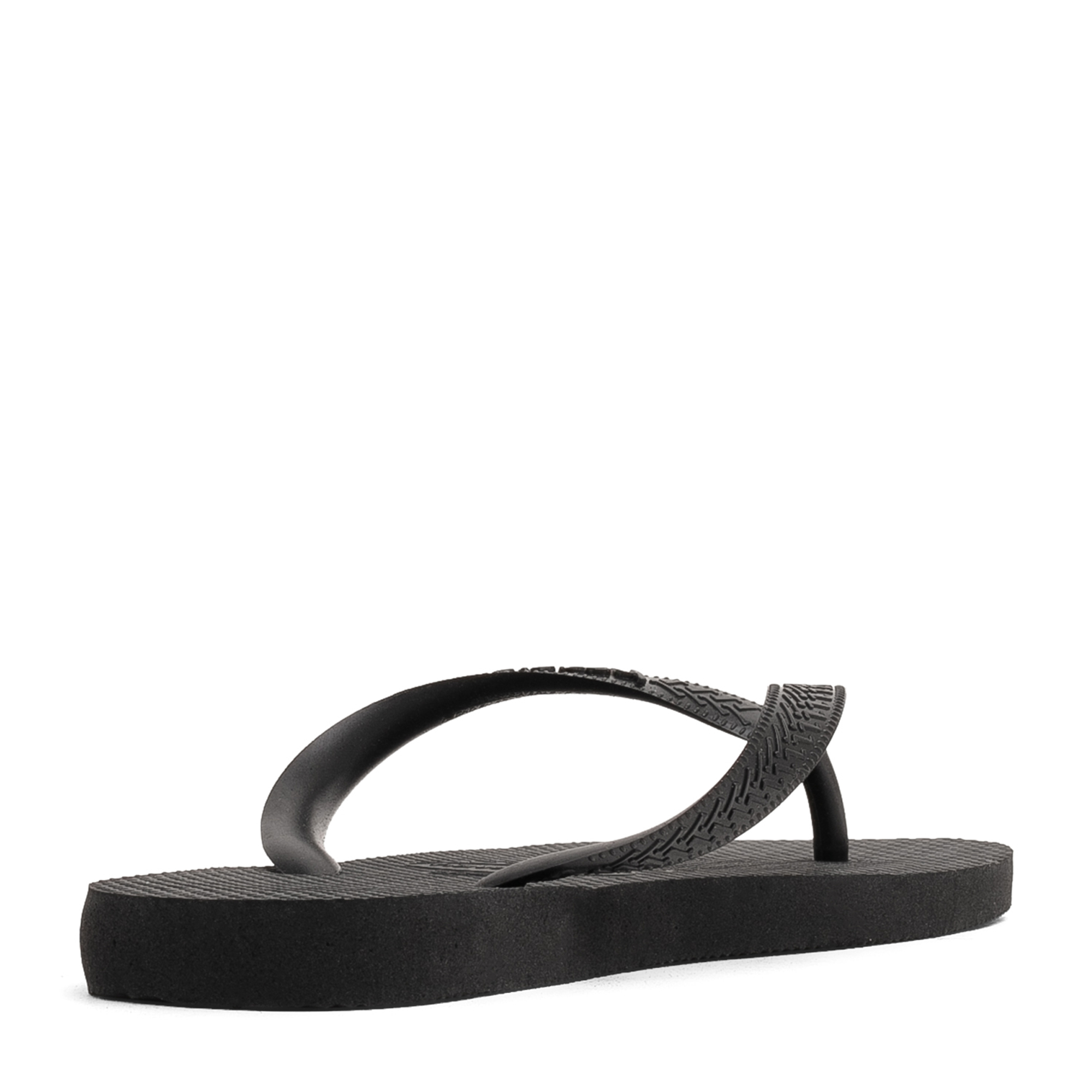 

Top rubber flip flops, Black
