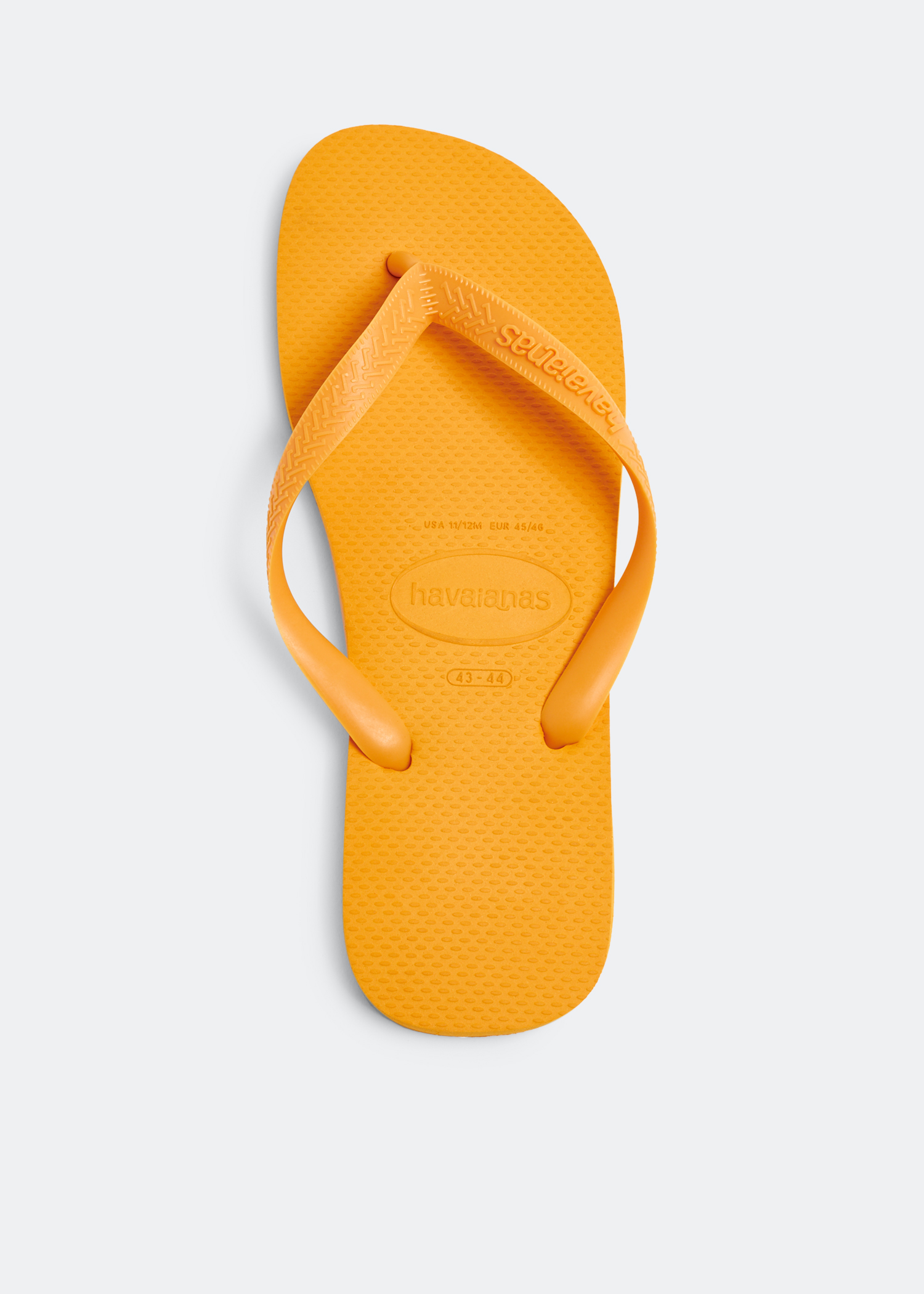 

Top rubber flip flops, Orange