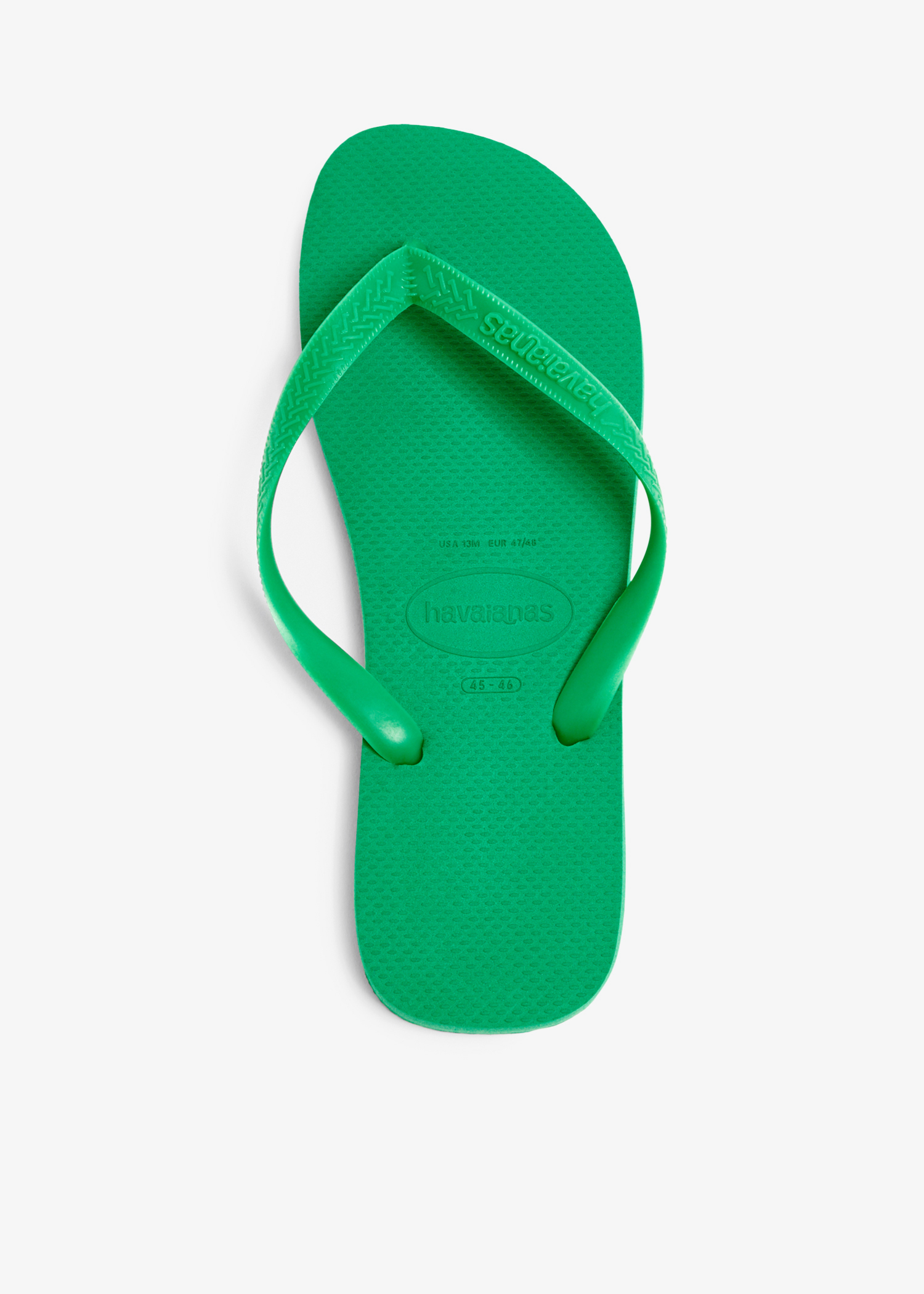 

Top rubber flip flops, Green