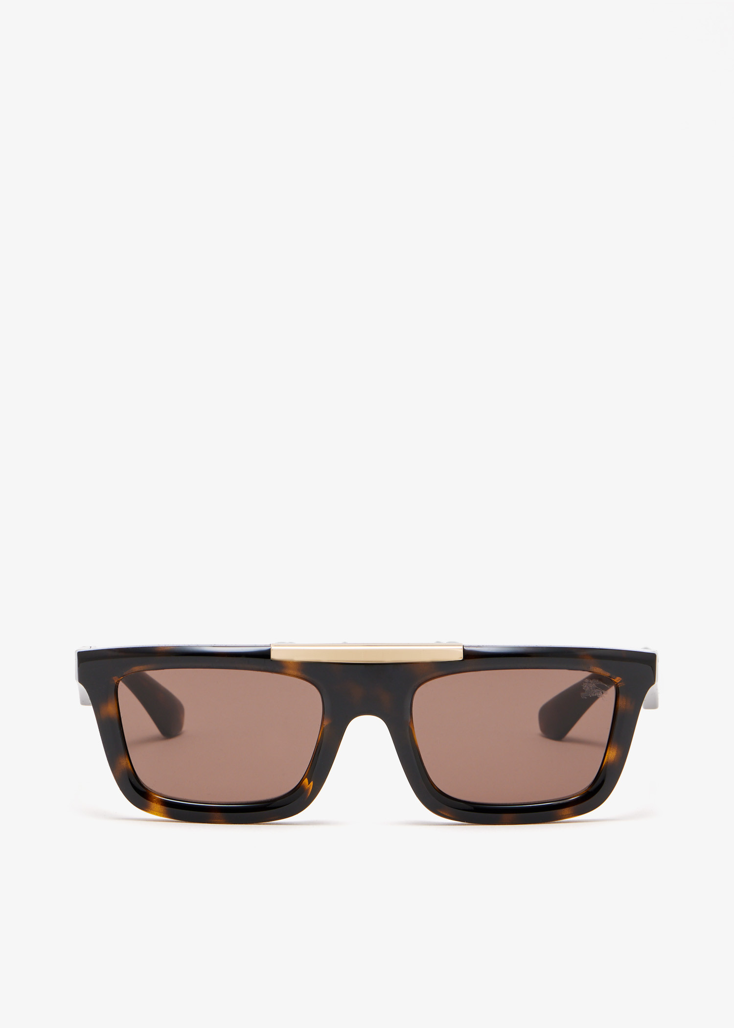 

Classic rectangular sunglasses, Brown