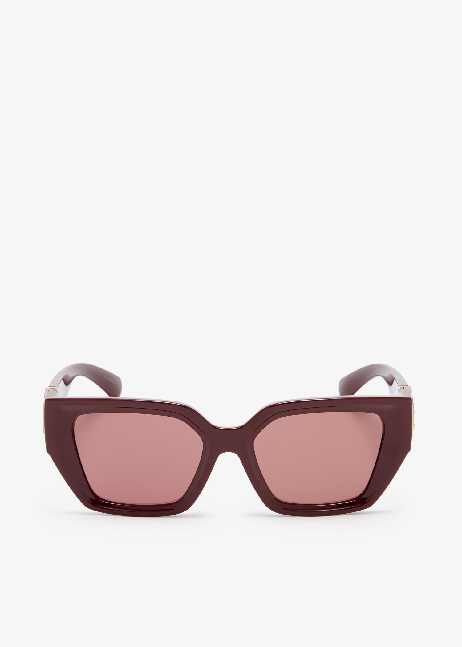 

EKD Rectangular sunglasses, Burgundy