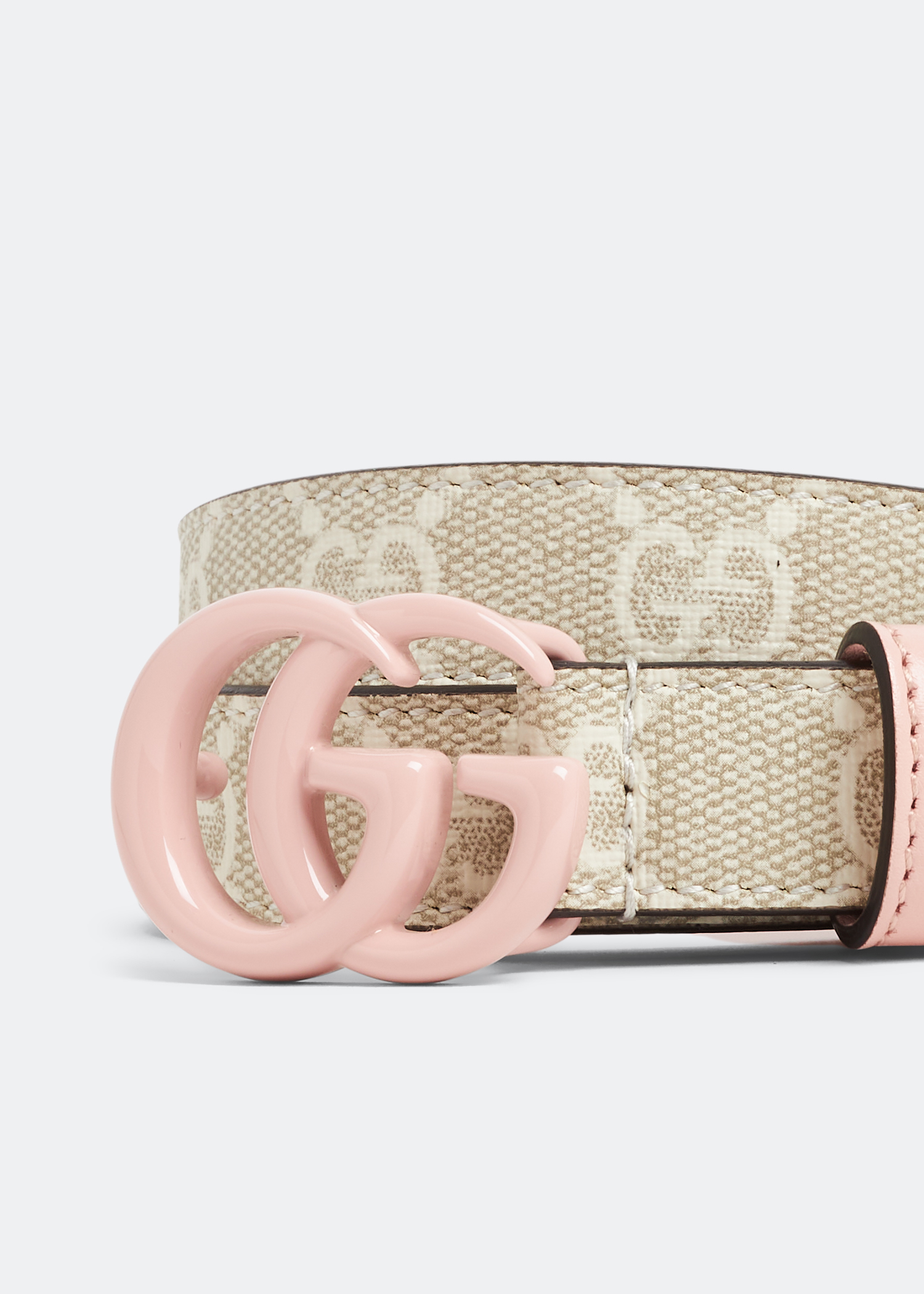 

GG Marmont thin belt, Beige