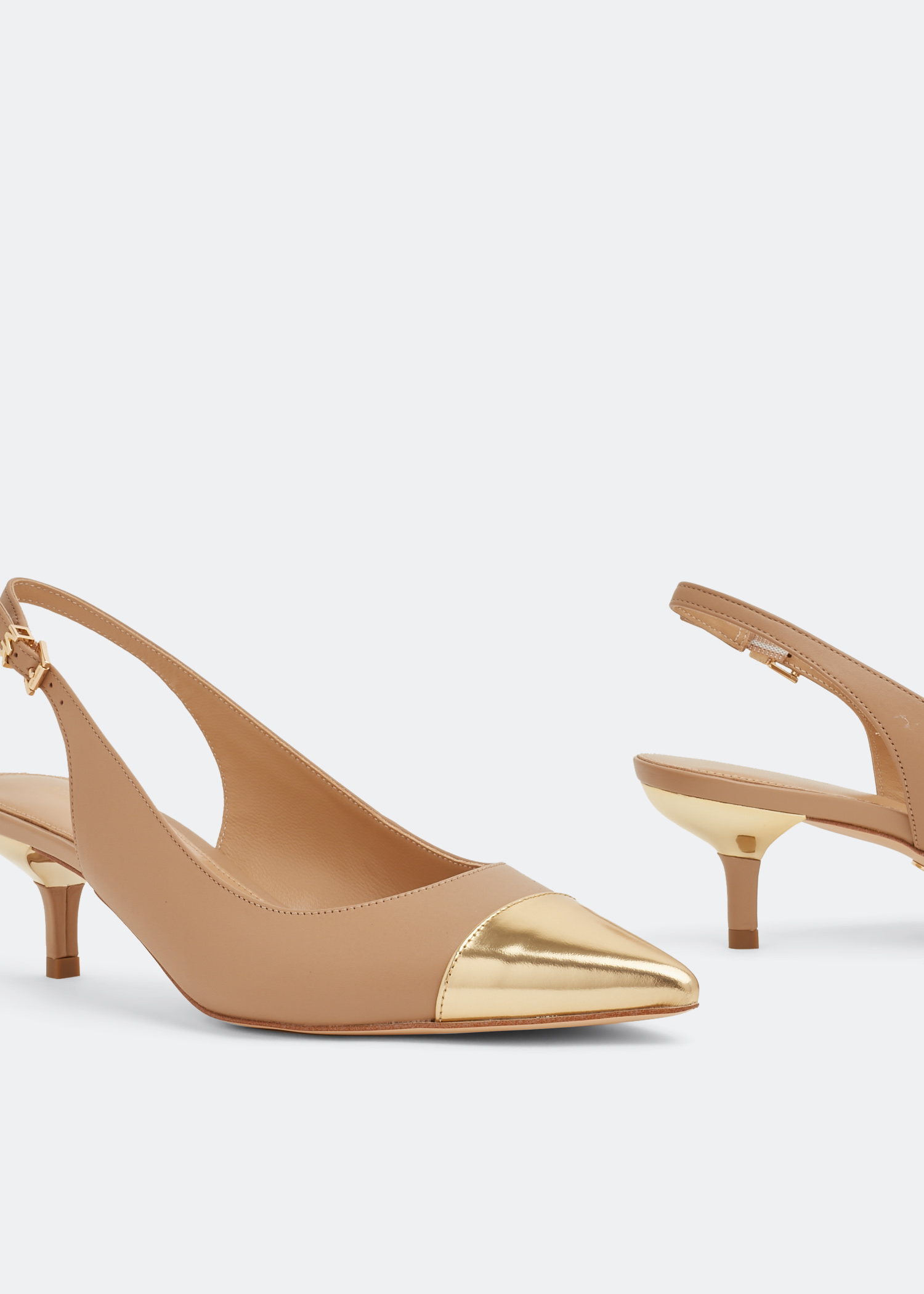 

Kadence sling-back pumps, Beige