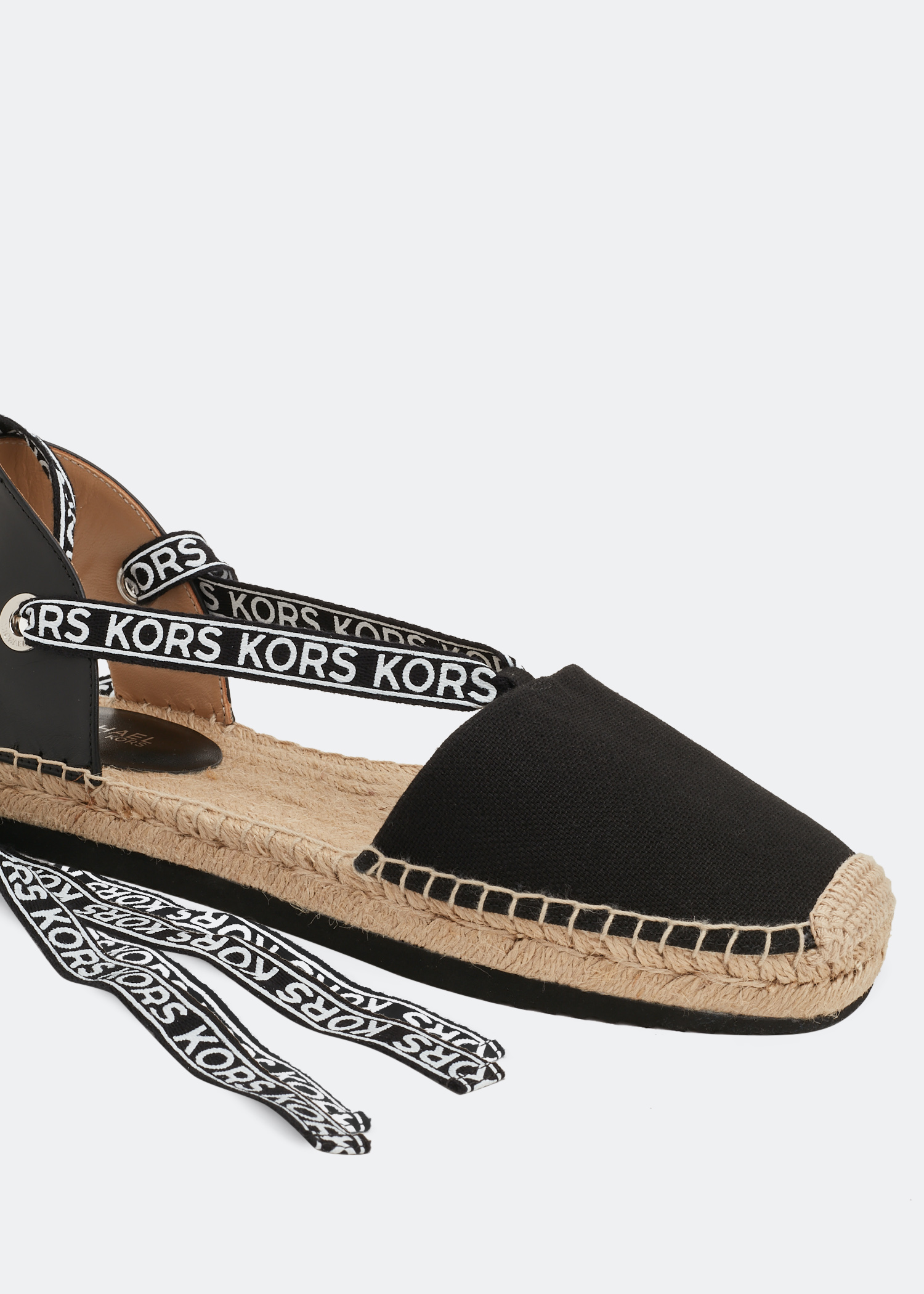 

Yara lace-up espadrilles, Black