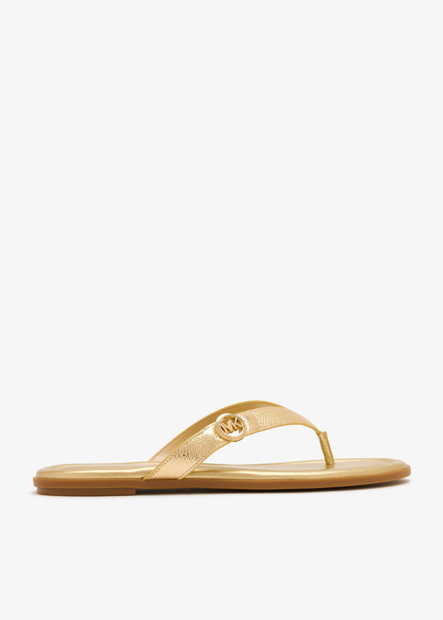 

Erin thong sandals, Gold
