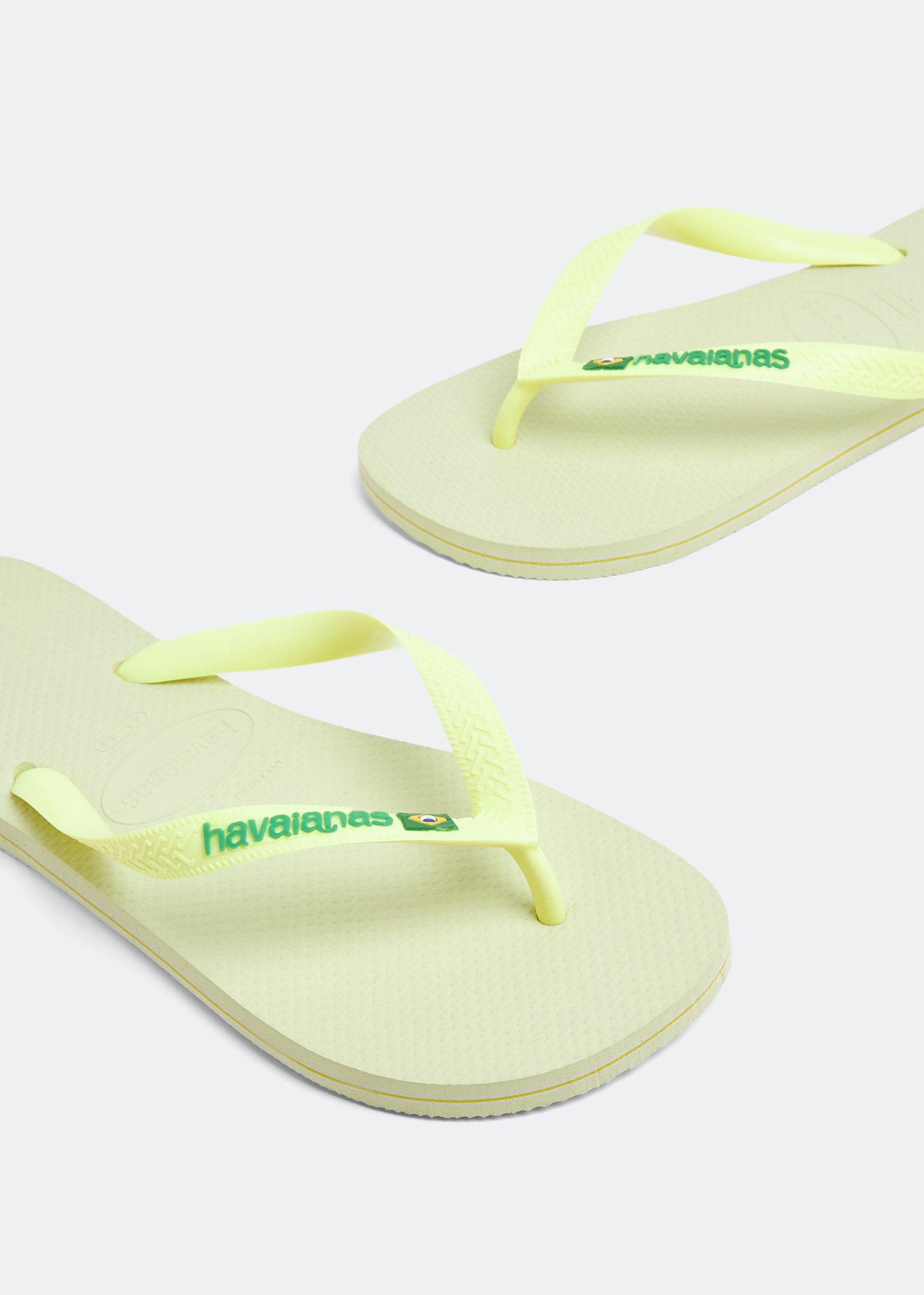 

Brazil flip flops, Green