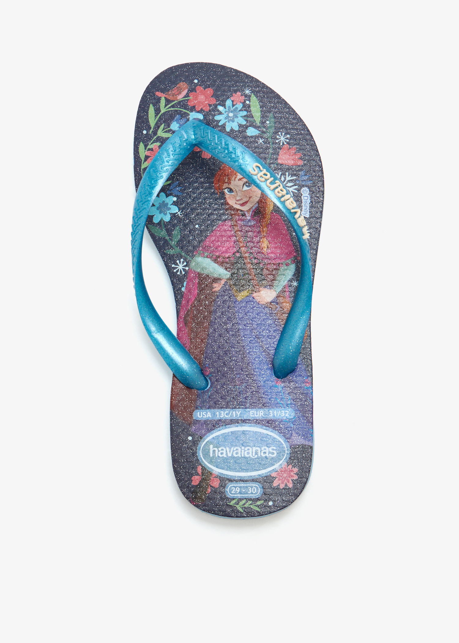

Slim Princess flip flops, Blue