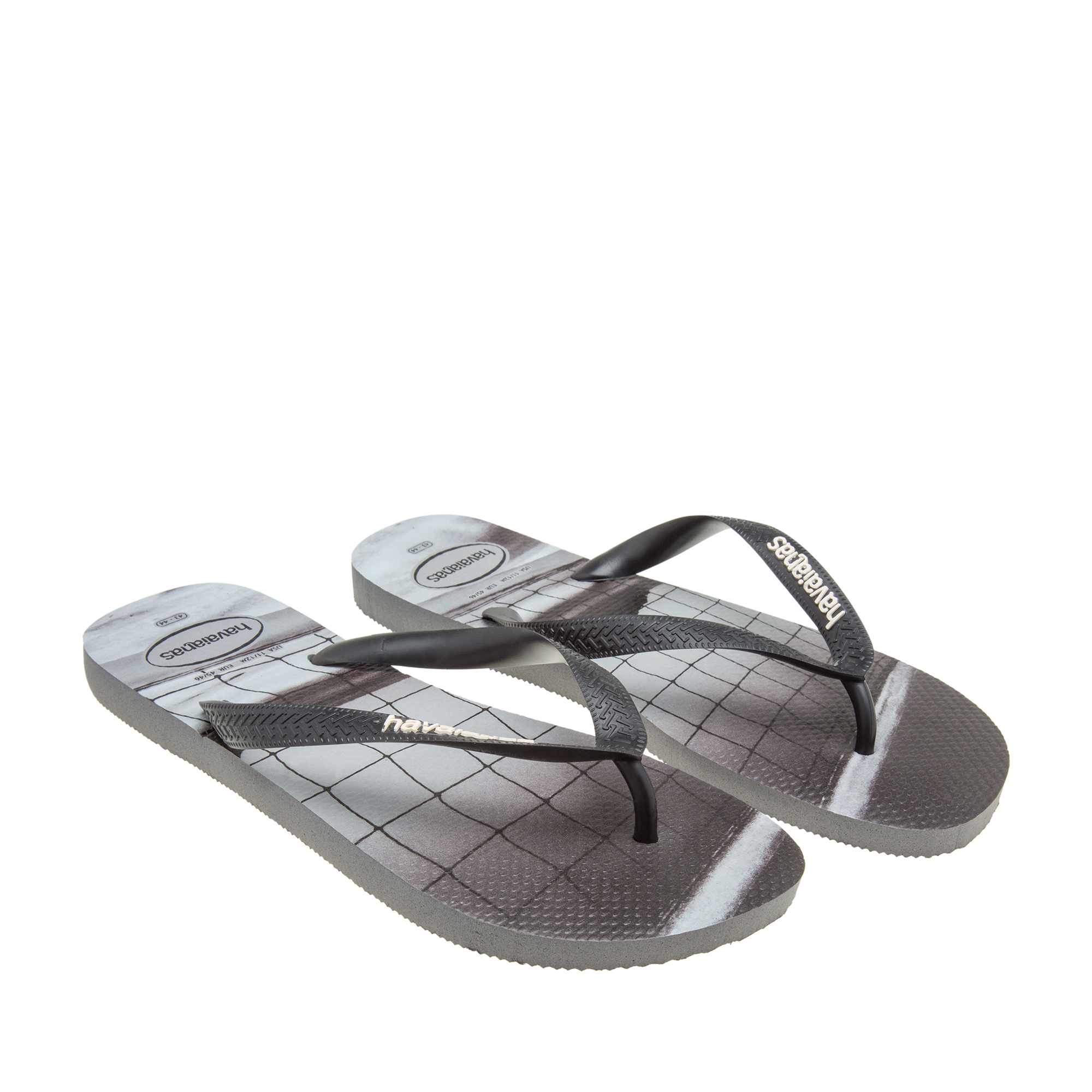 

Rubber flip flops, Grey