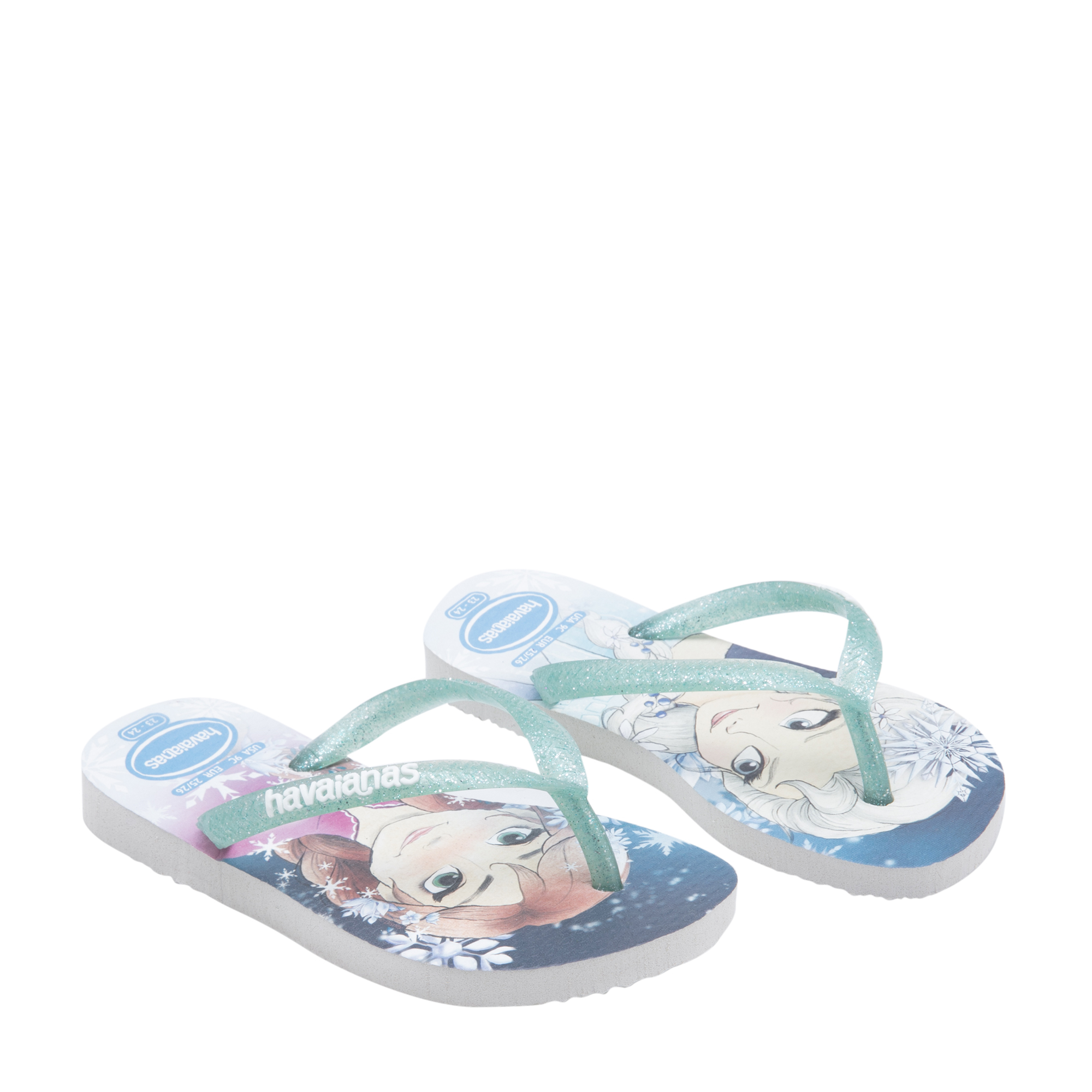 

Frozen flip flops, White