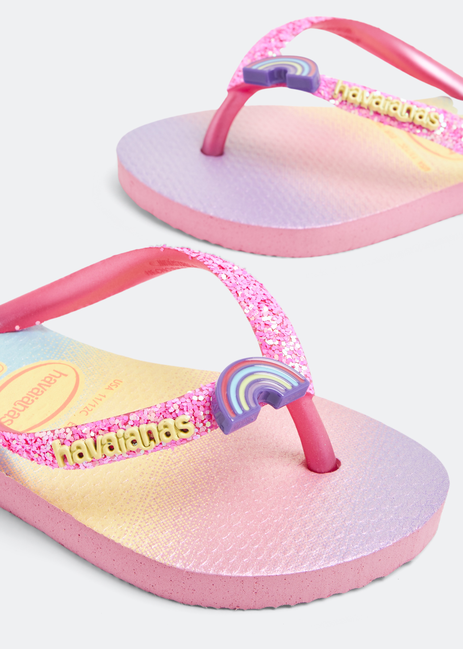 

Slim glitter II flip flops, Pink