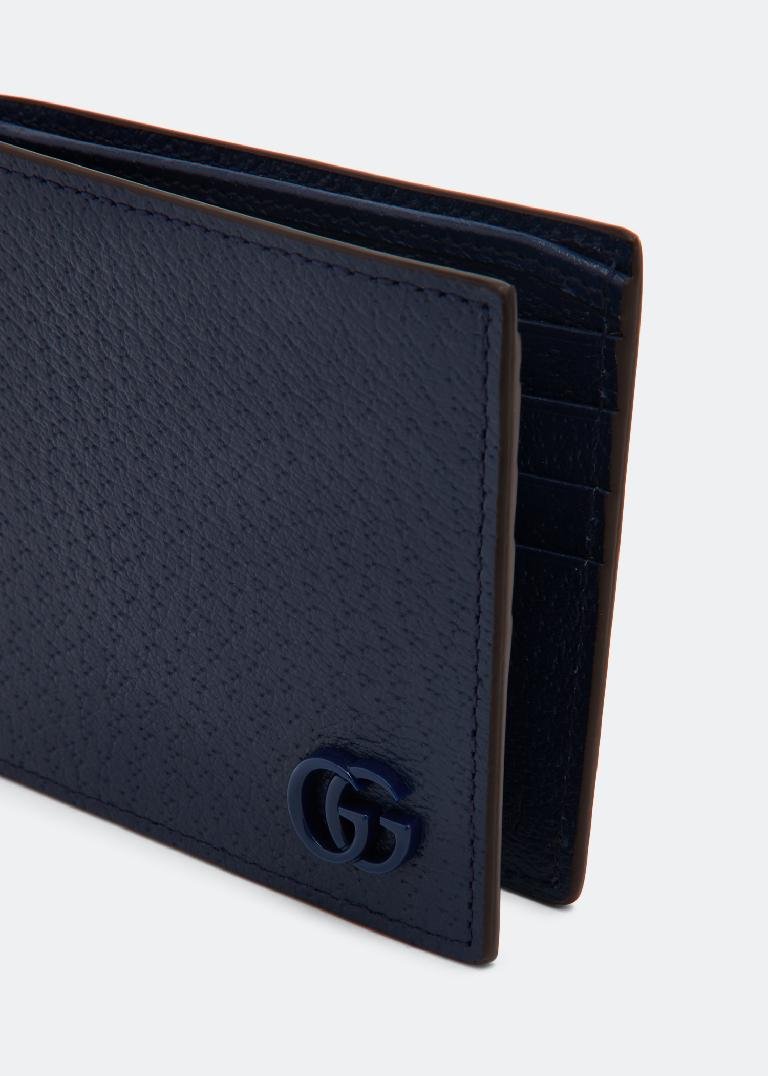 

GG Marmont leather bi-fold wallet, Blue