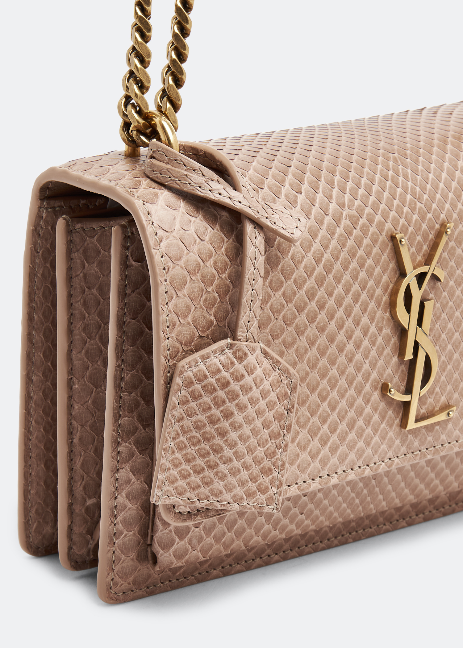 

Sunset small chain bag, Beige