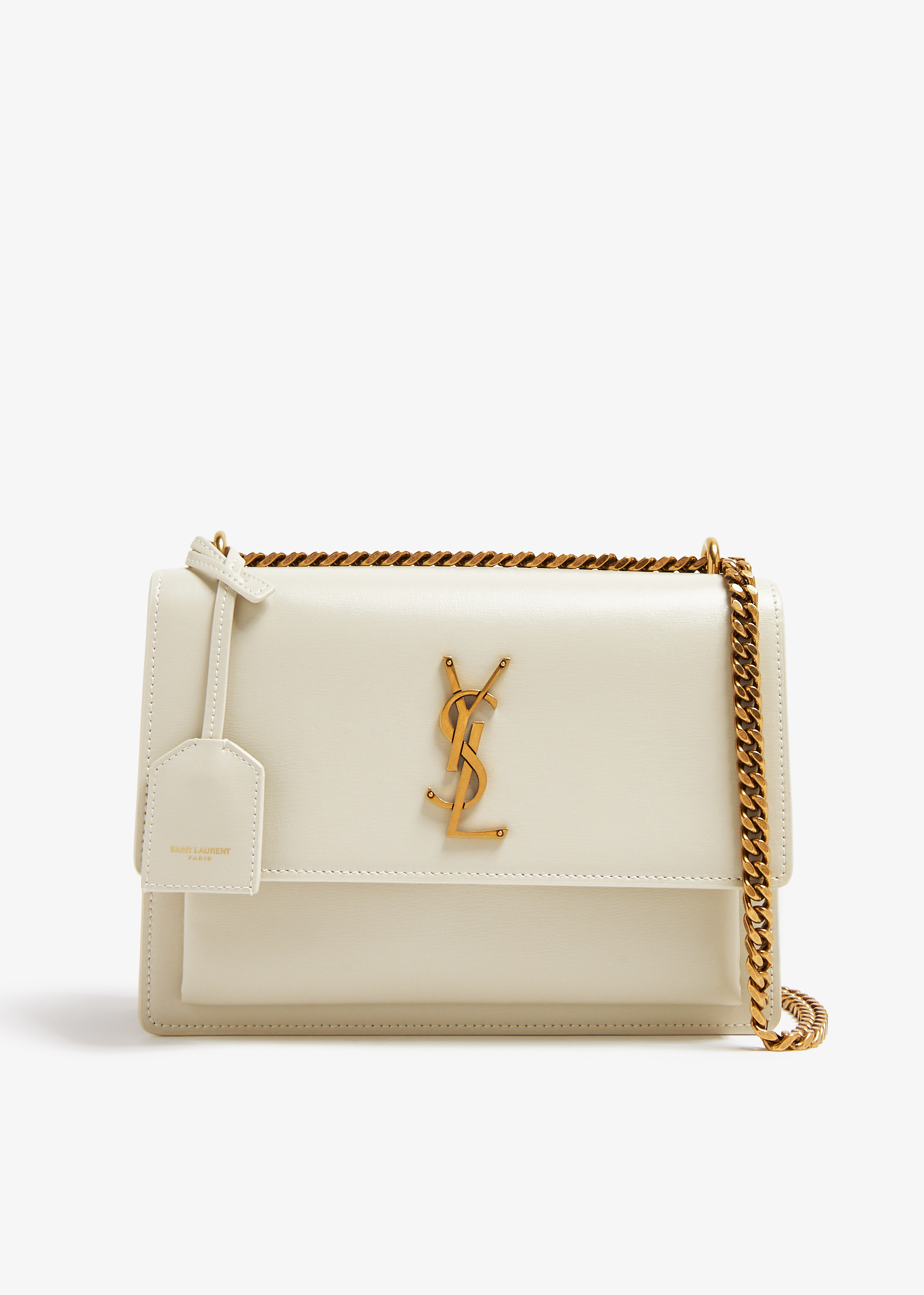 

Sunset medium chain bag, White