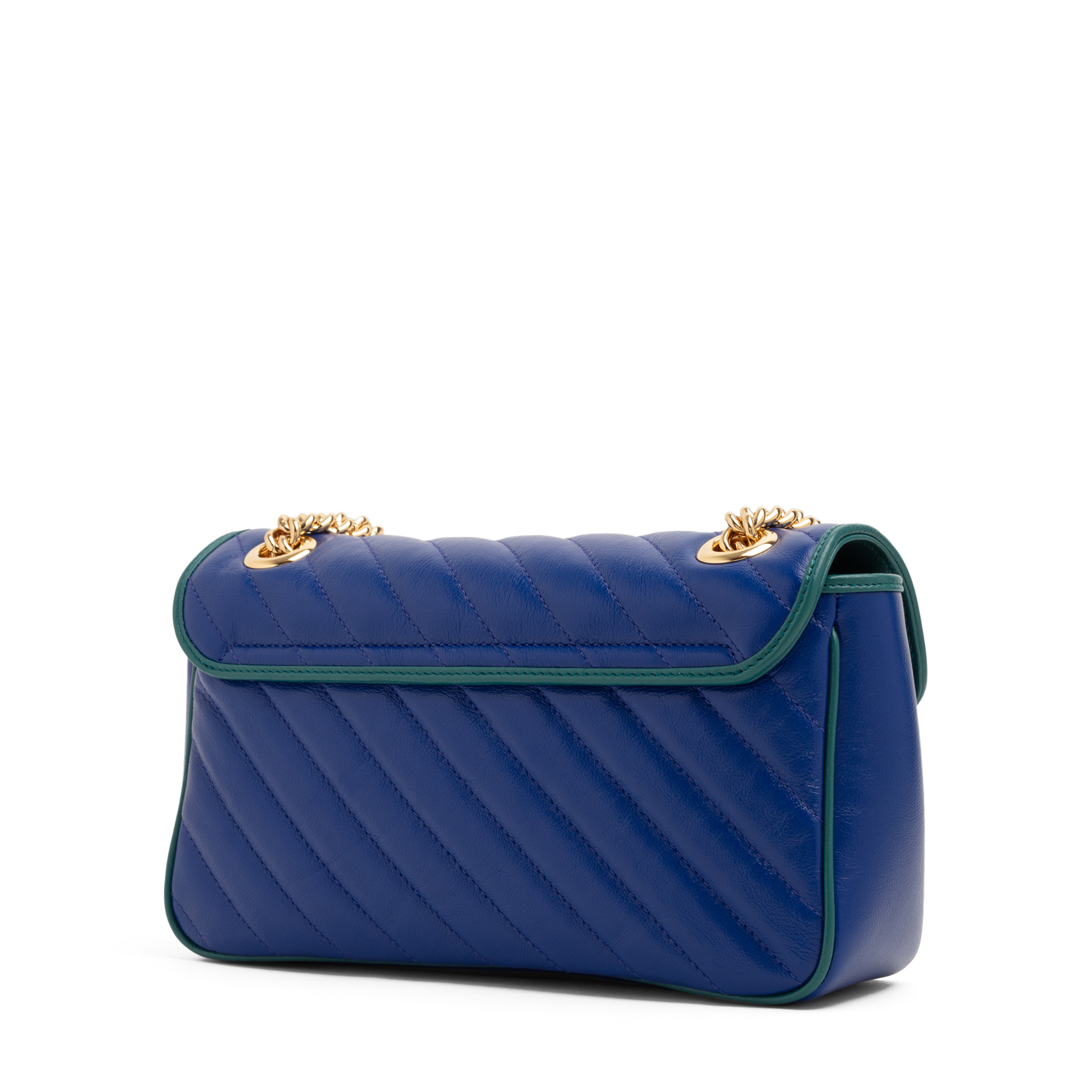 

GG Marmont small shoulder bag, Blue